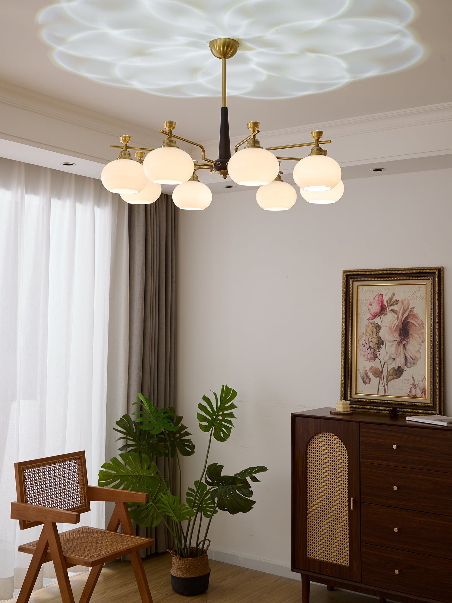 Alistair Sphere Chandelier-Homelova