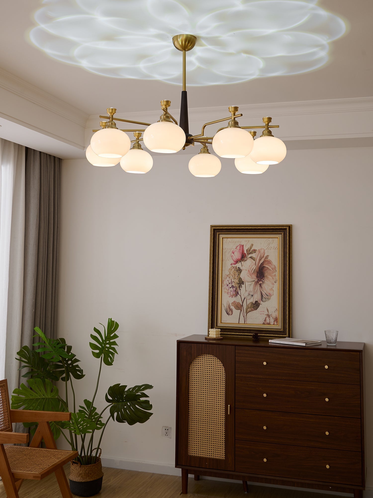 Alistair Sphere Chandelier-Homelova