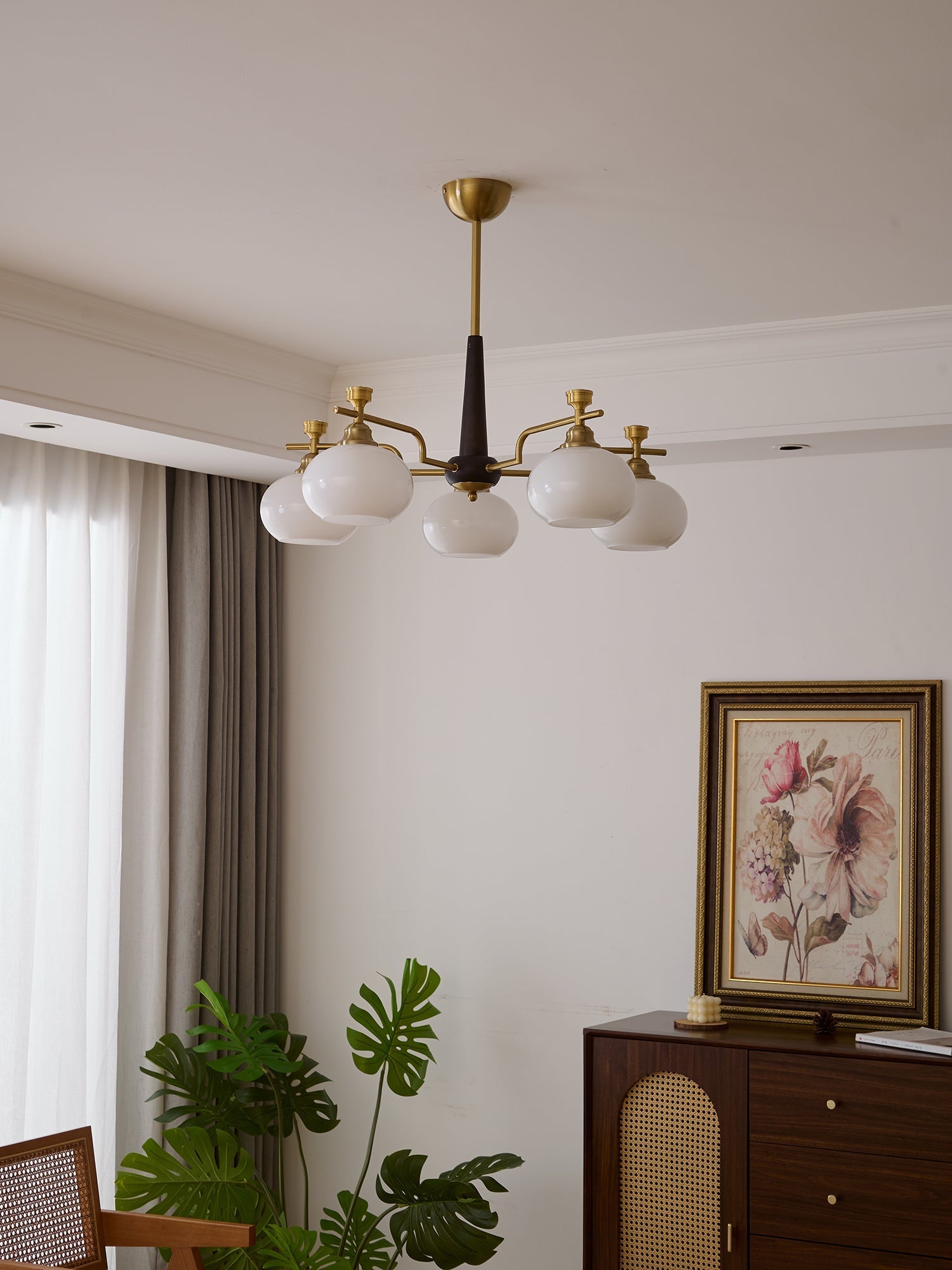 Alistair Sphere Chandelier-Homelova