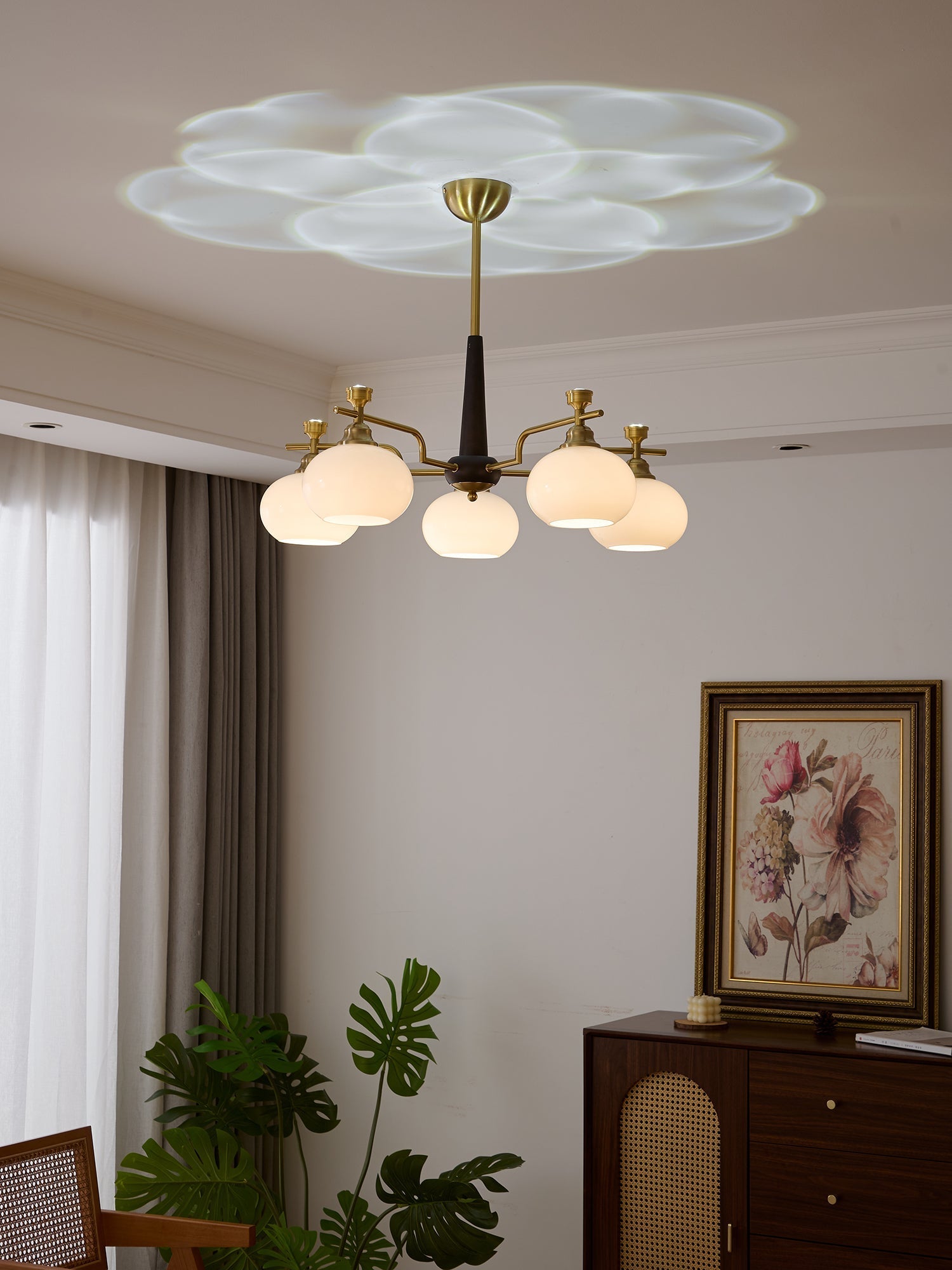 Alistair Sphere Chandelier-Homelova