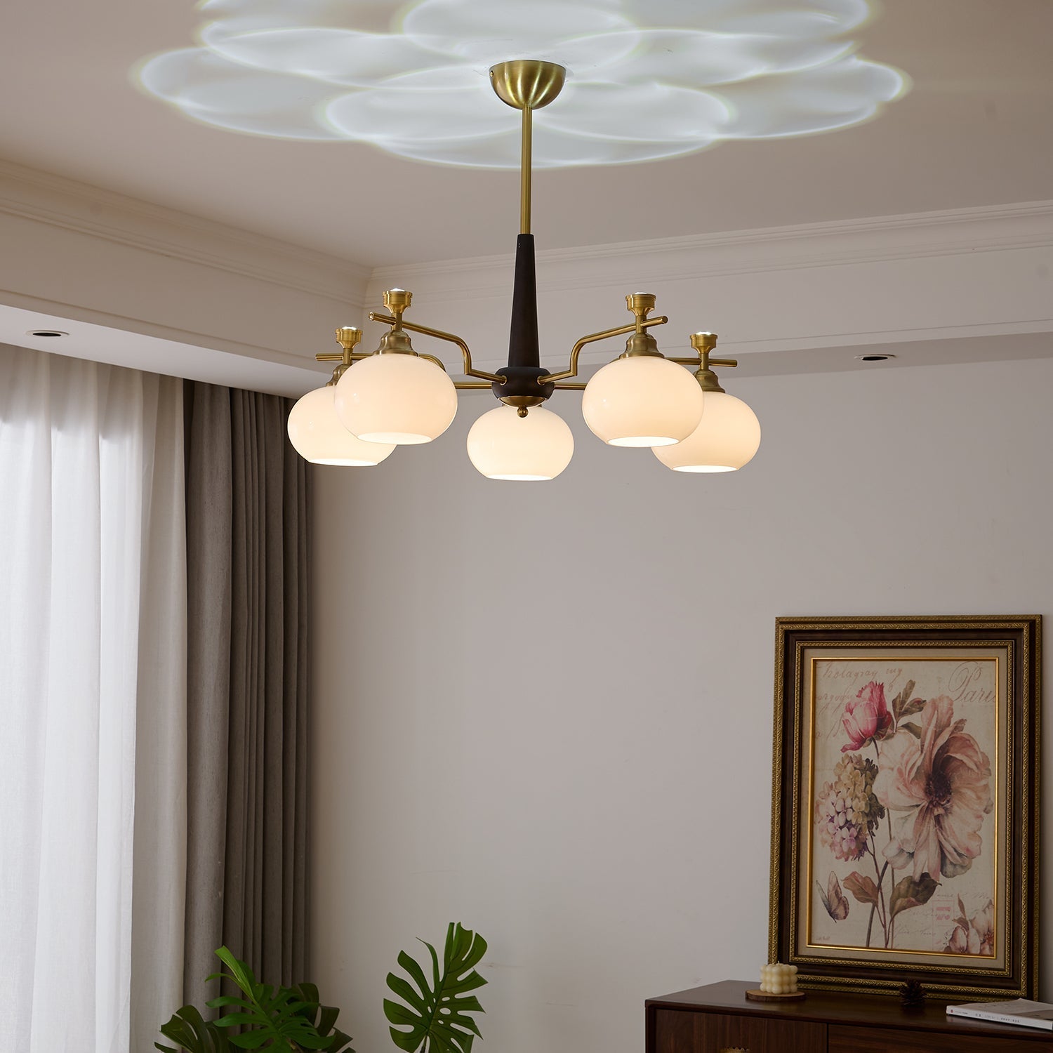 Alistair Sphere Chandelier-Homelova