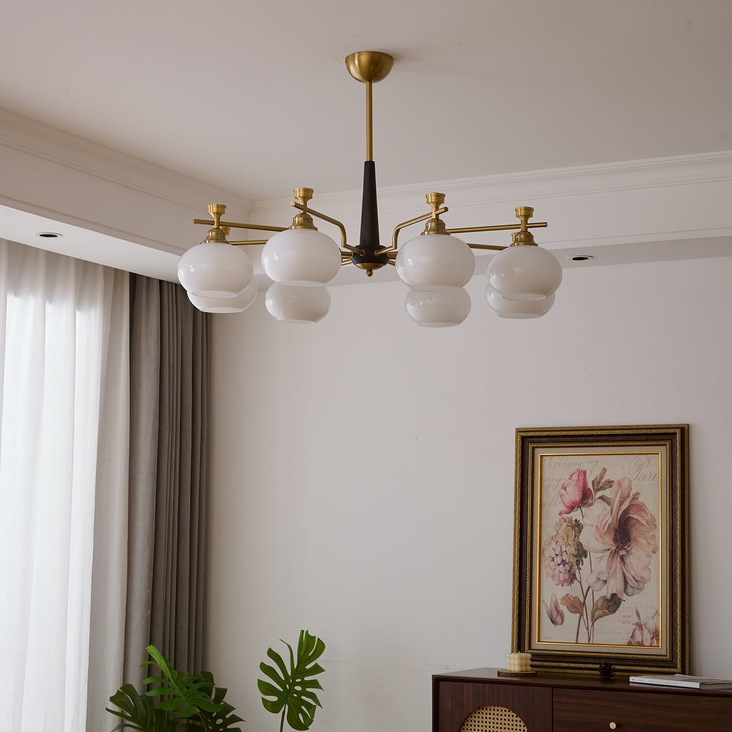 Alistair Sphere Chandelier-Homelova