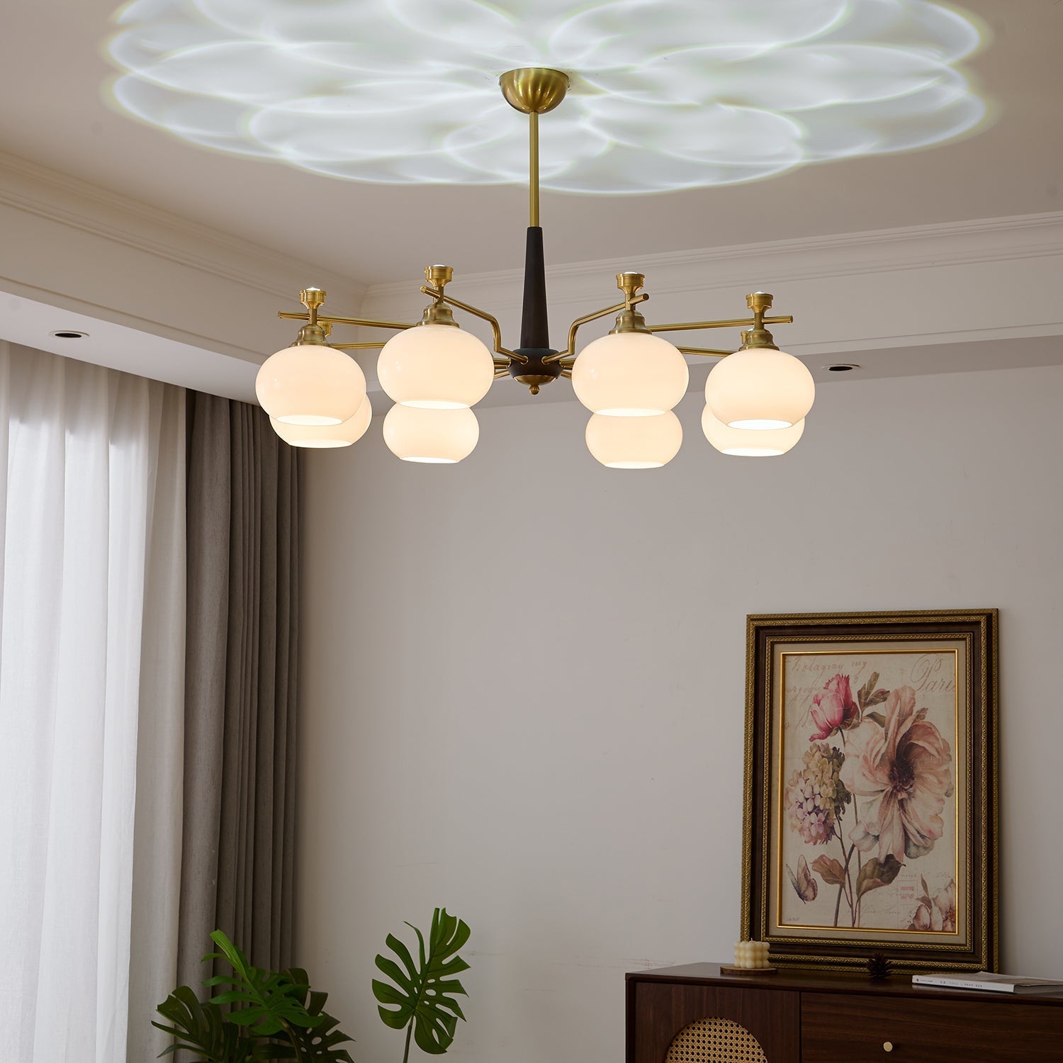 Alistair Sphere Chandelier-Homelova