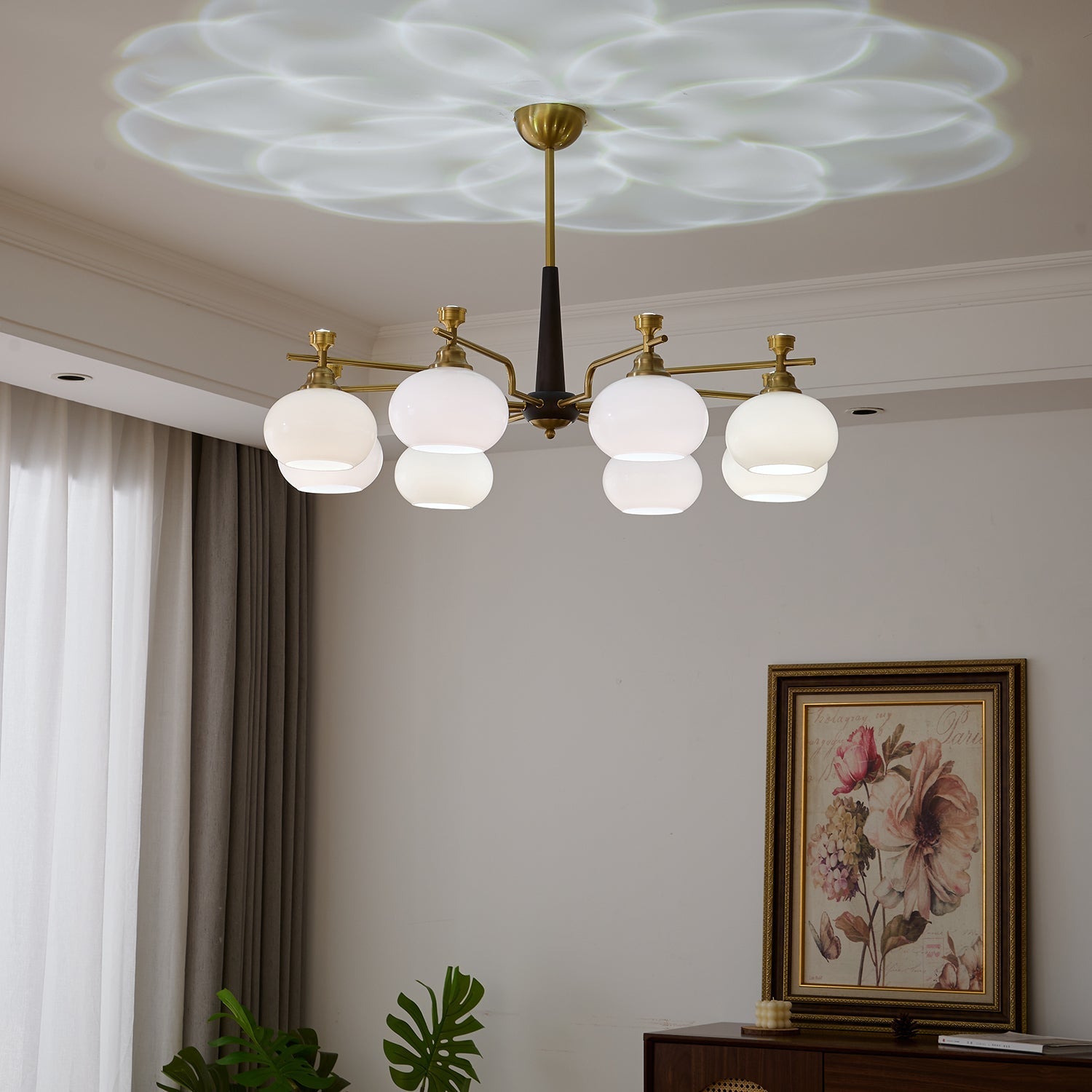 Alistair Sphere Chandelier-Homelova