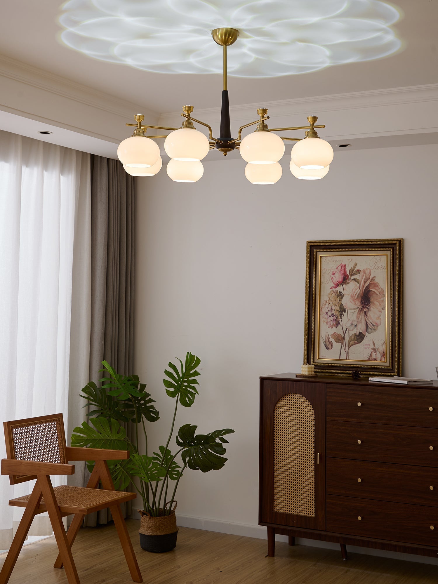 Alistair Sphere Chandelier-Homelova