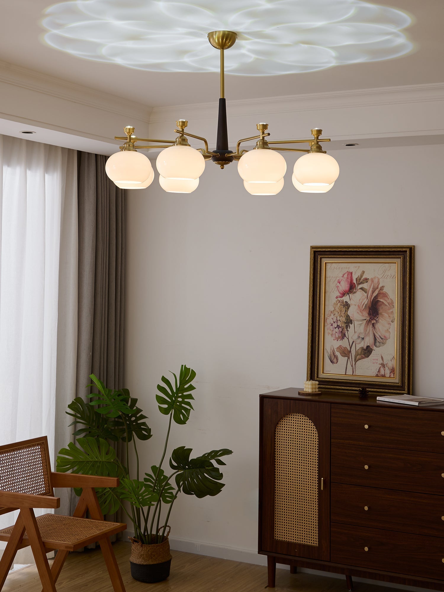 Alistair Sphere Chandelier-Homelova