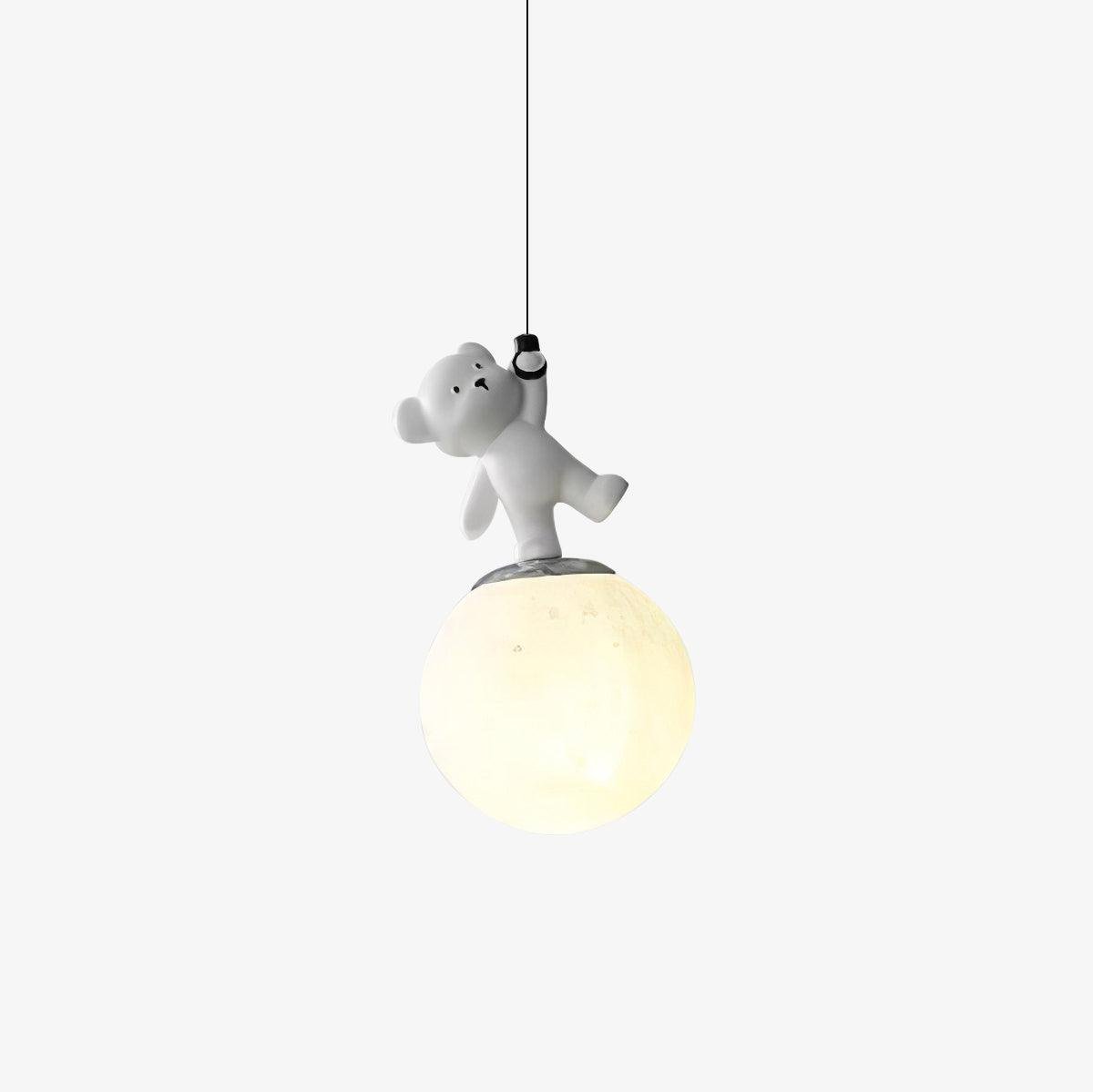 Animal And Moon Pendant Light-Homelova