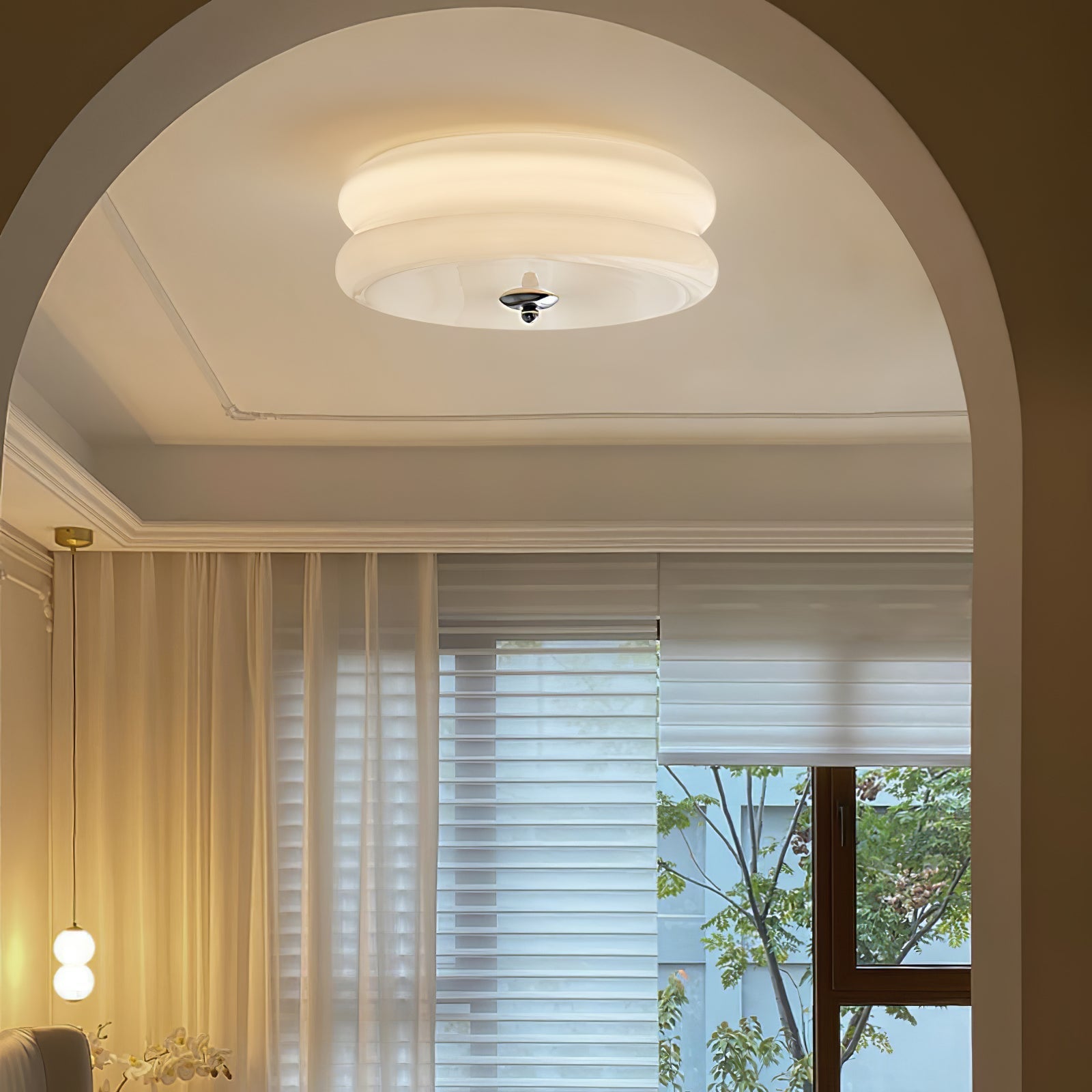 Art Deco Vintage Ceiling Light-Homelova