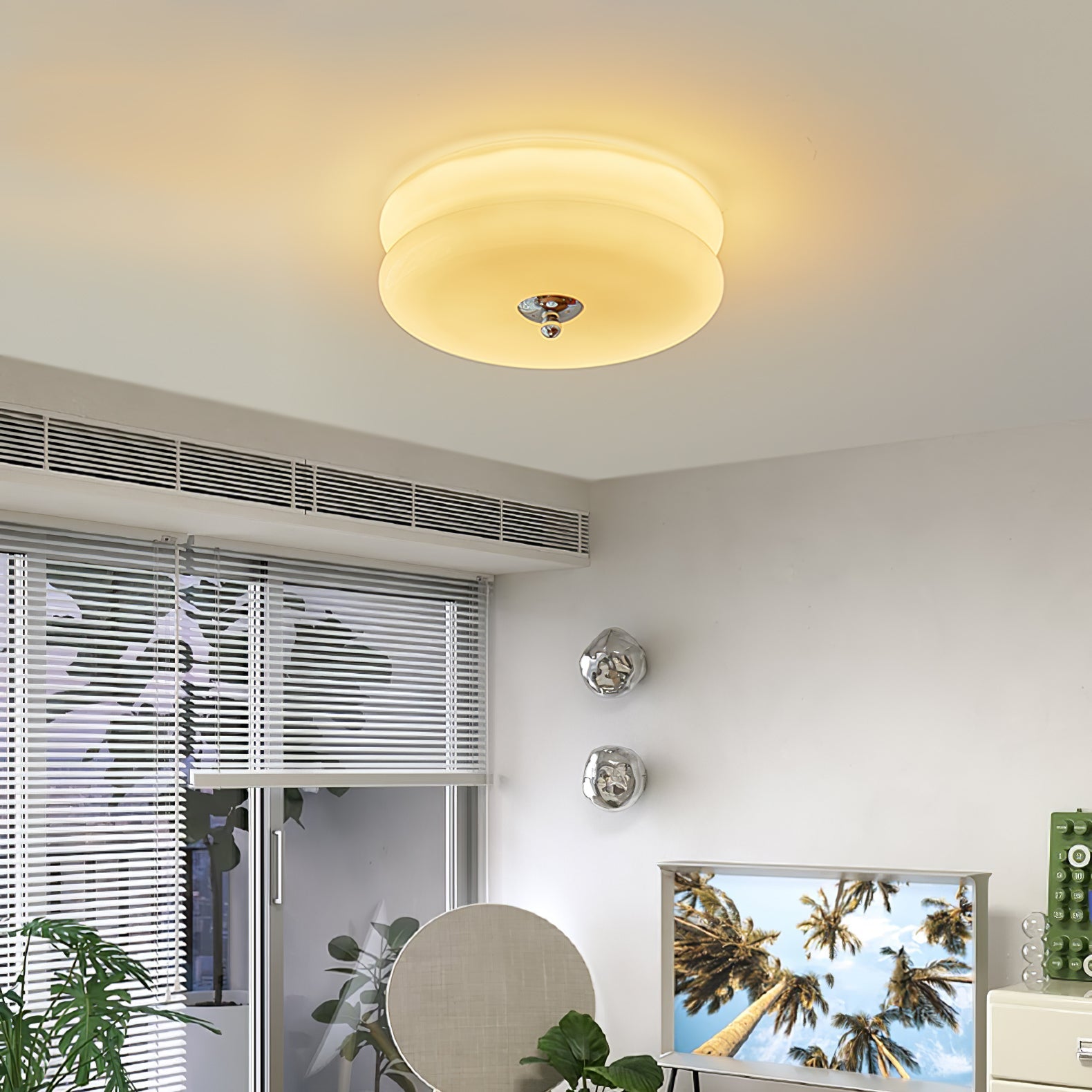 Art Deco Vintage Ceiling Light-Homelova