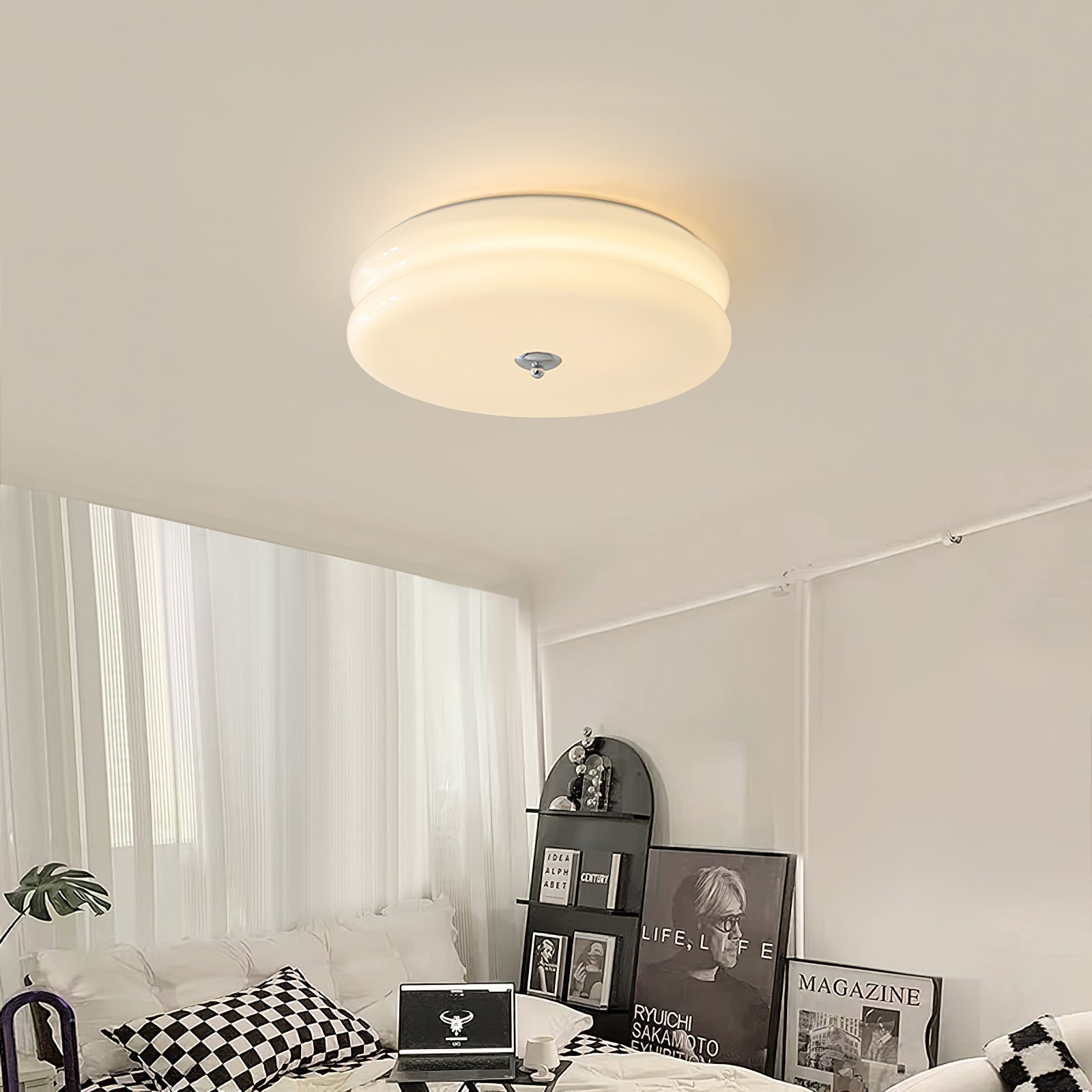 Art Deco Vintage Ceiling Light-Homelova
