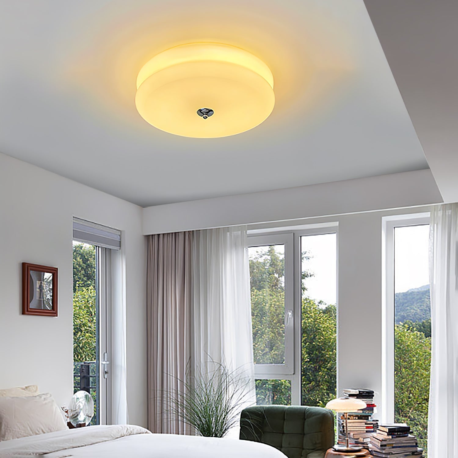 Art Deco Vintage Ceiling Light-Homelova