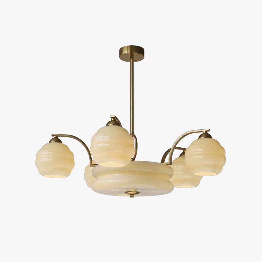 Art Deco Vintage Chandelier-Homelova