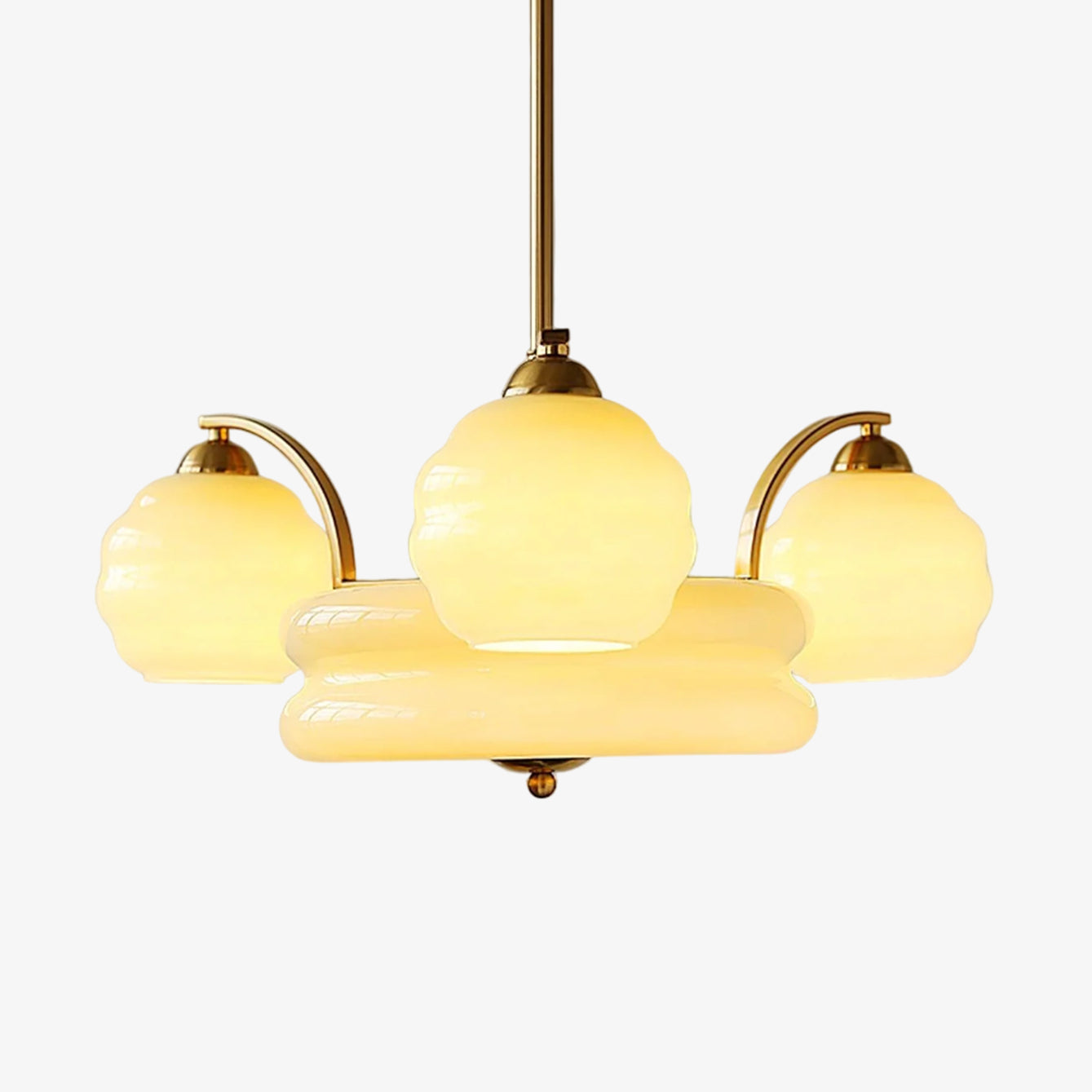 Art Deco Vintage Chandelier-Homelova
