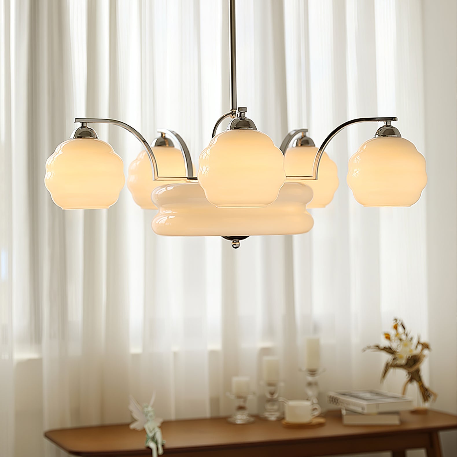 Art Deco Vintage Chandelier-Homelova