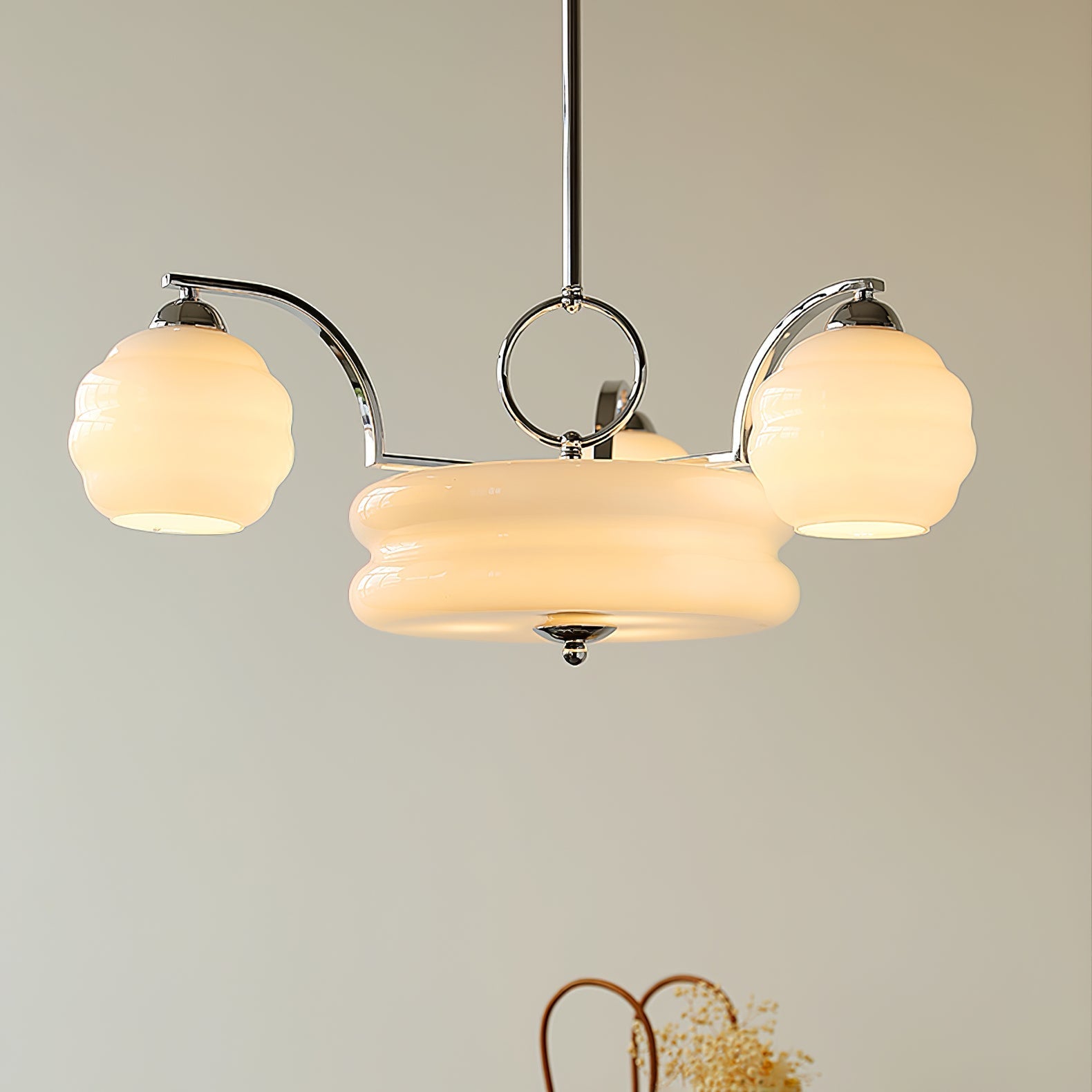 Art Deco Vintage Chandelier-Homelova