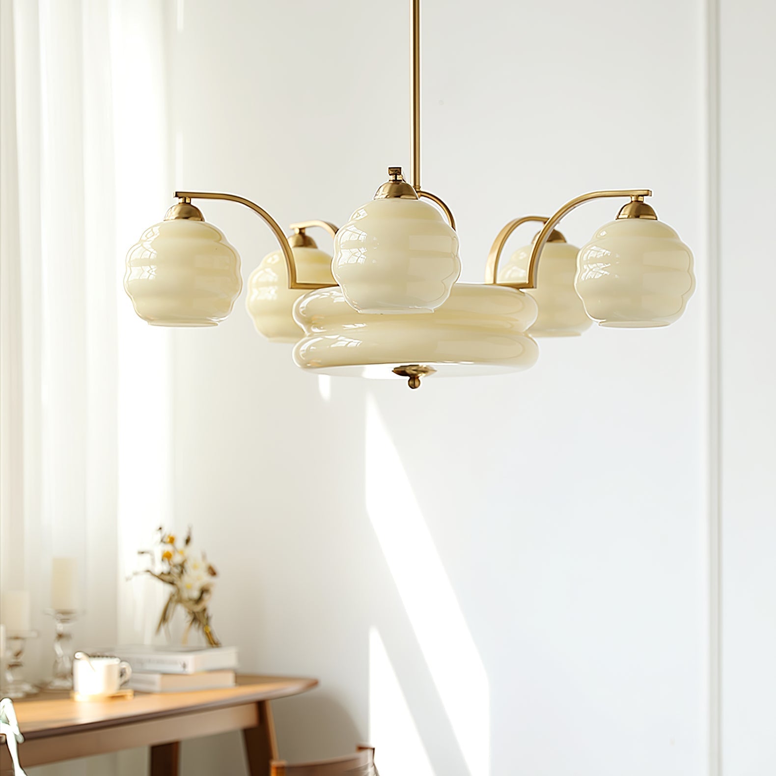 Art Deco Vintage Chandelier-Homelova