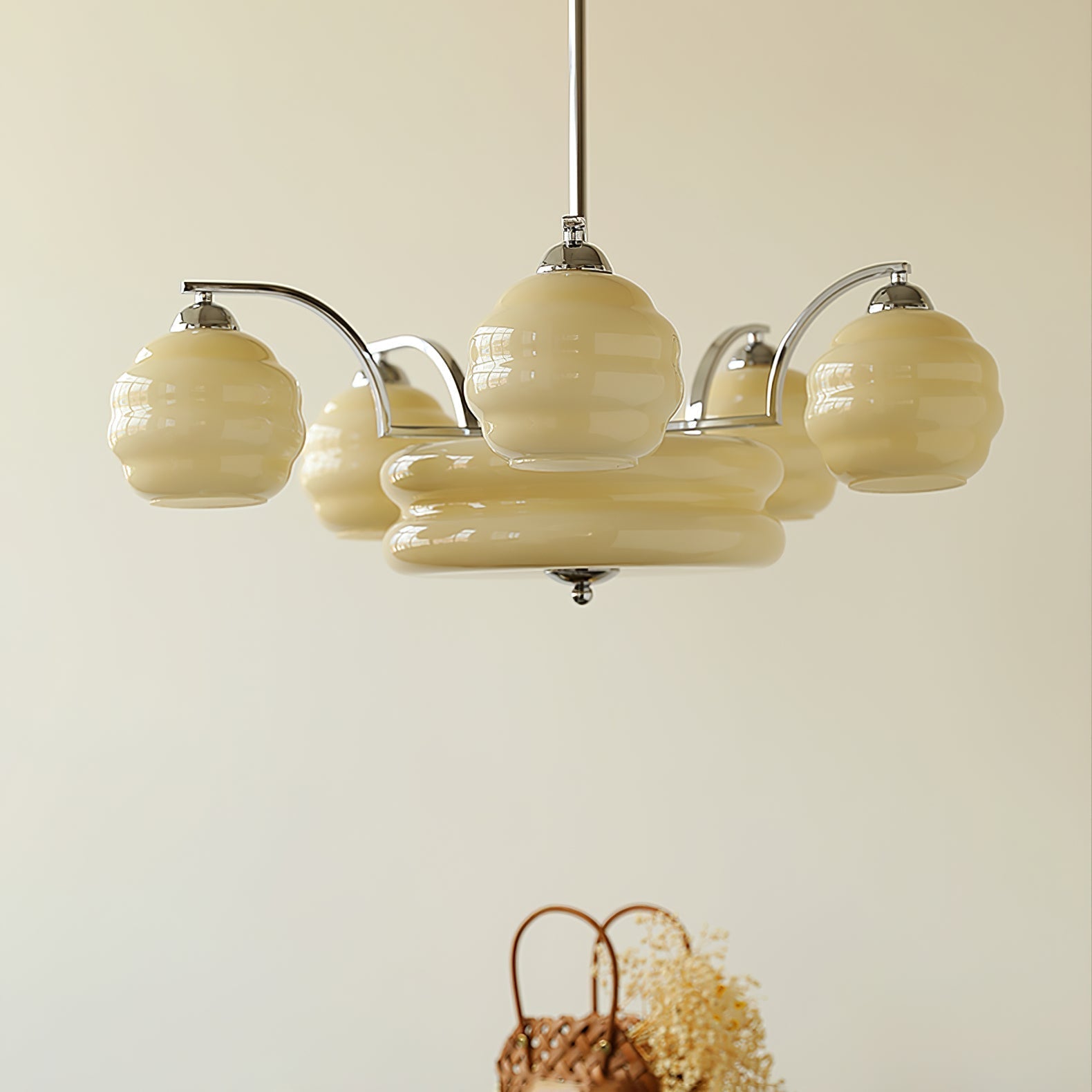 Art Deco Vintage Chandelier-Homelova