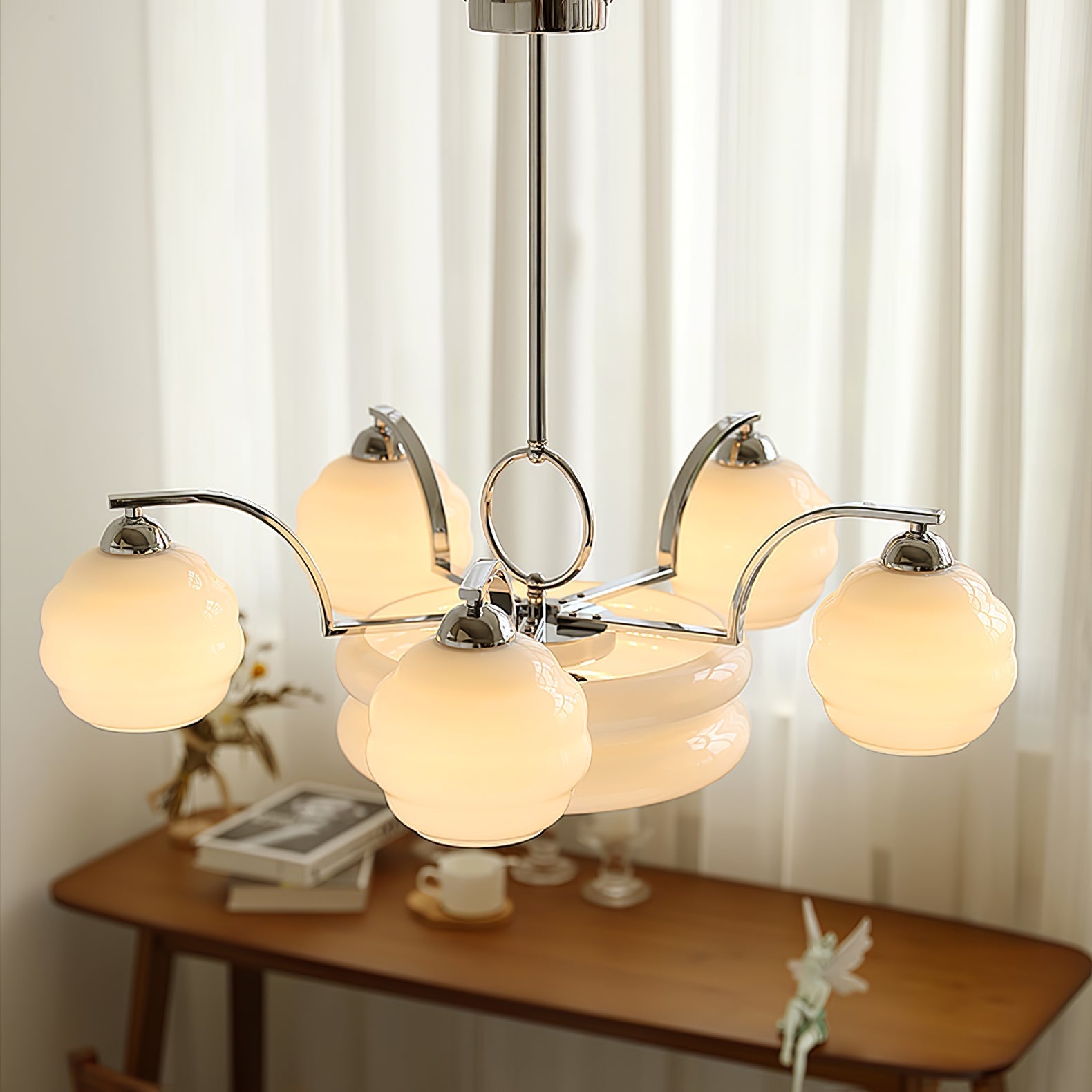 Art Deco Vintage Chandelier-Homelova
