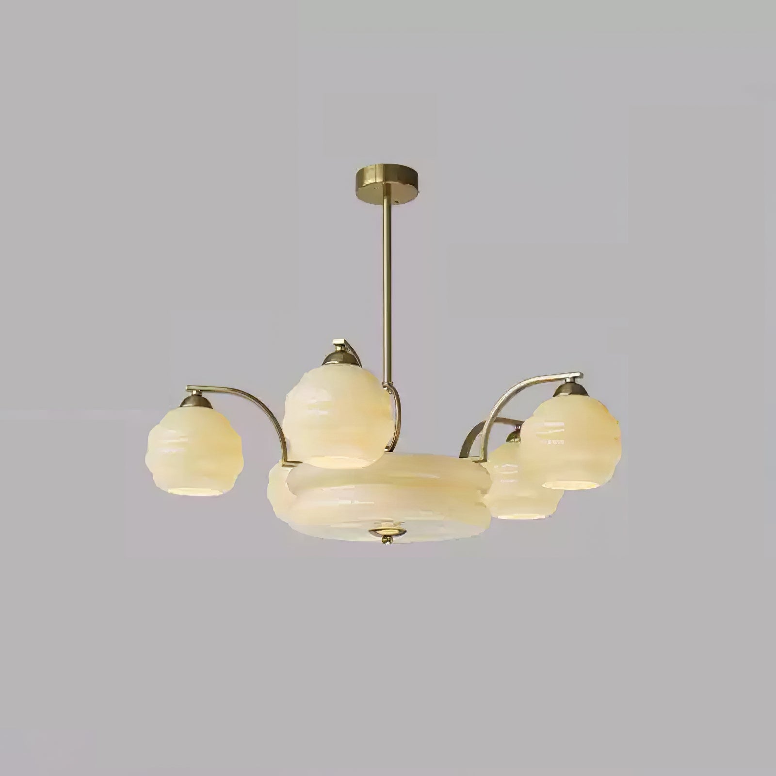 Art Deco Vintage Chandelier-Homelova