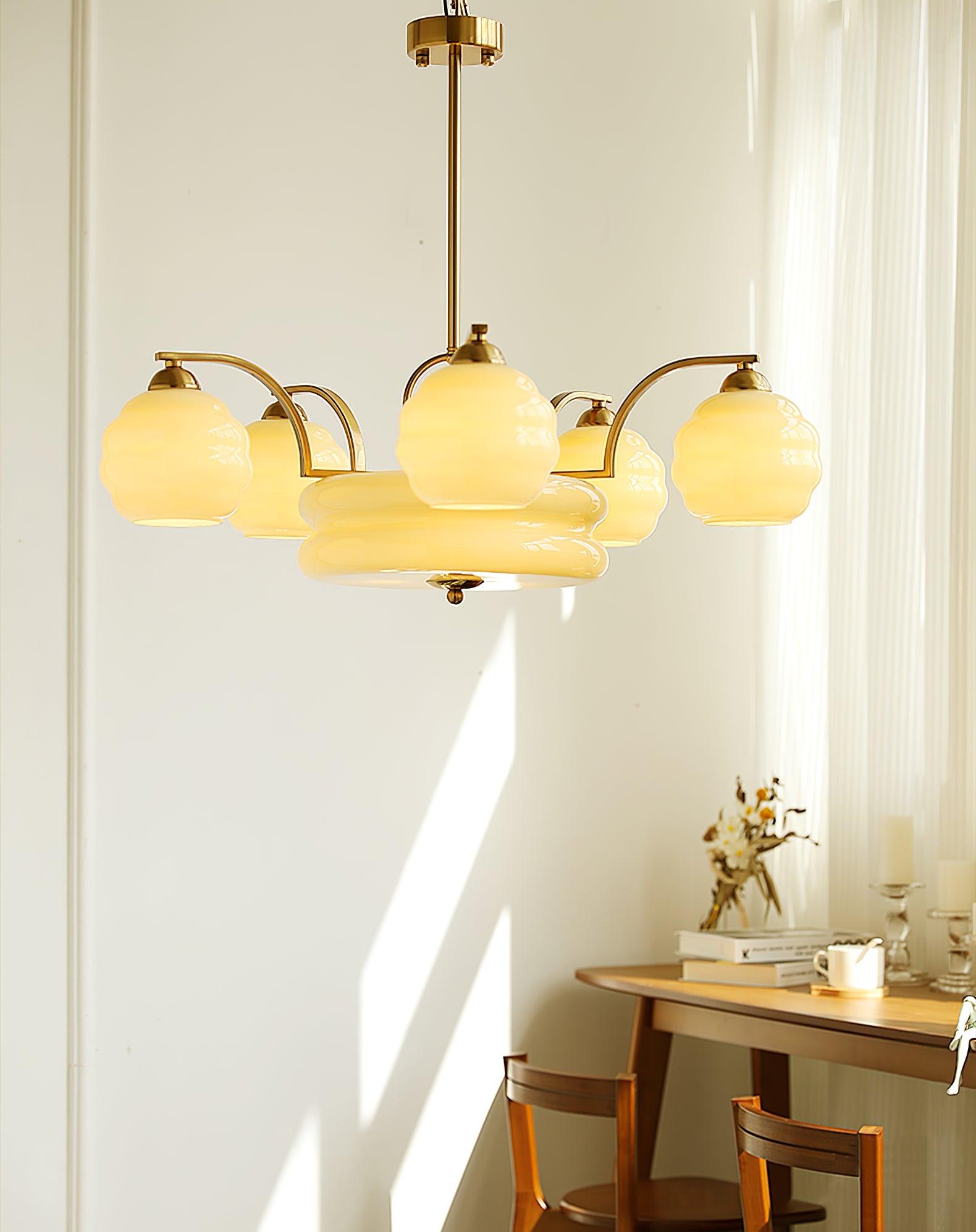 Art Deco Vintage Chandelier-Homelova