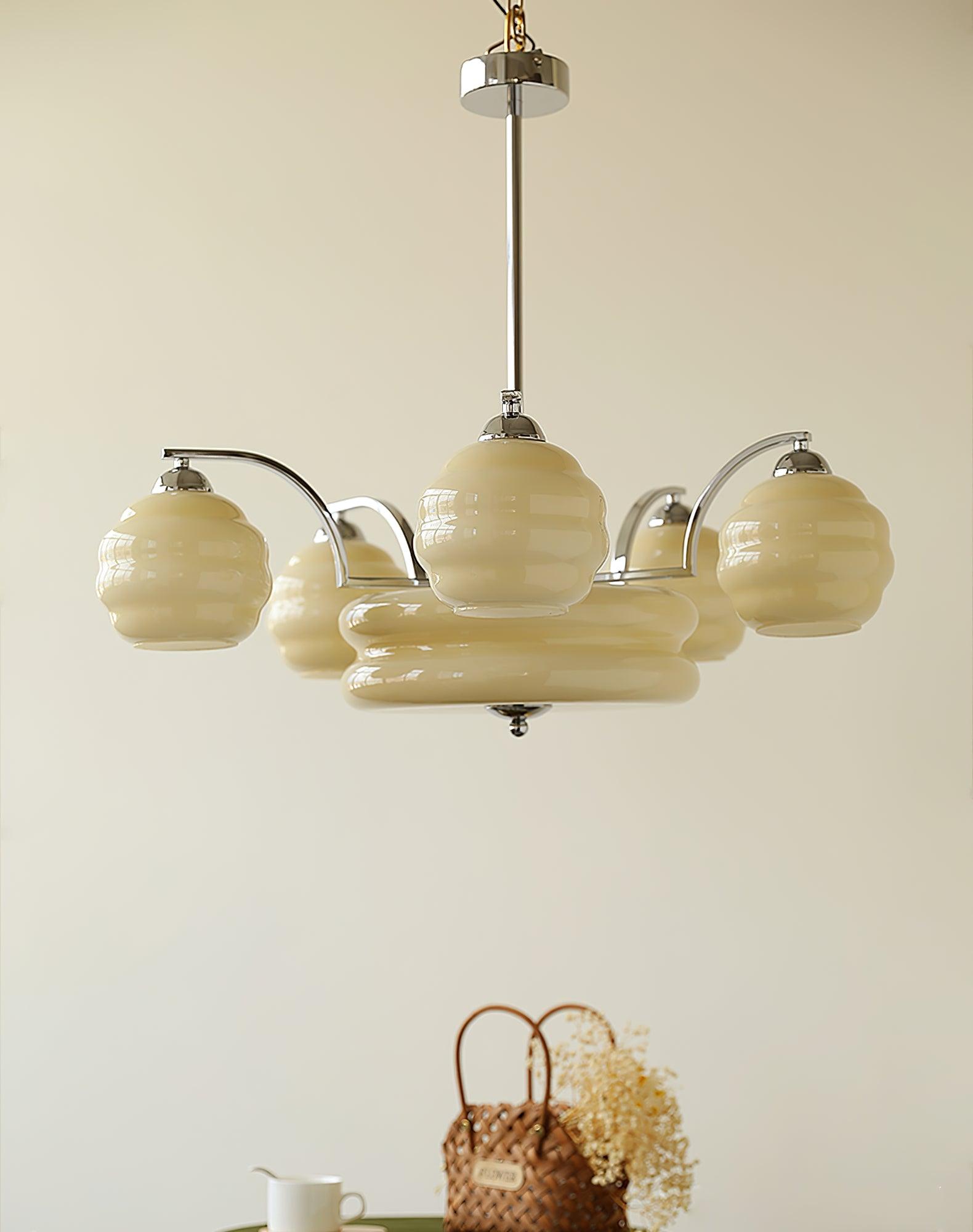 Art Deco Vintage Chandelier-Homelova