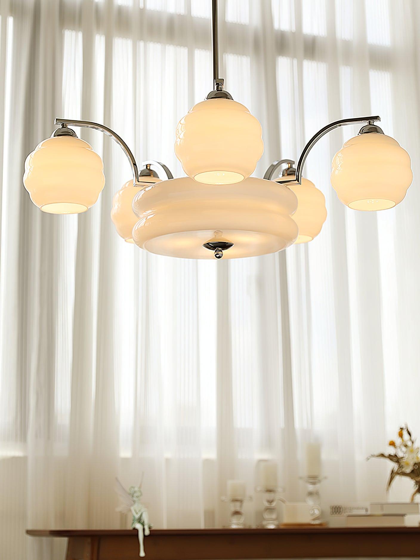 Art Deco Vintage Chandelier-Homelova
