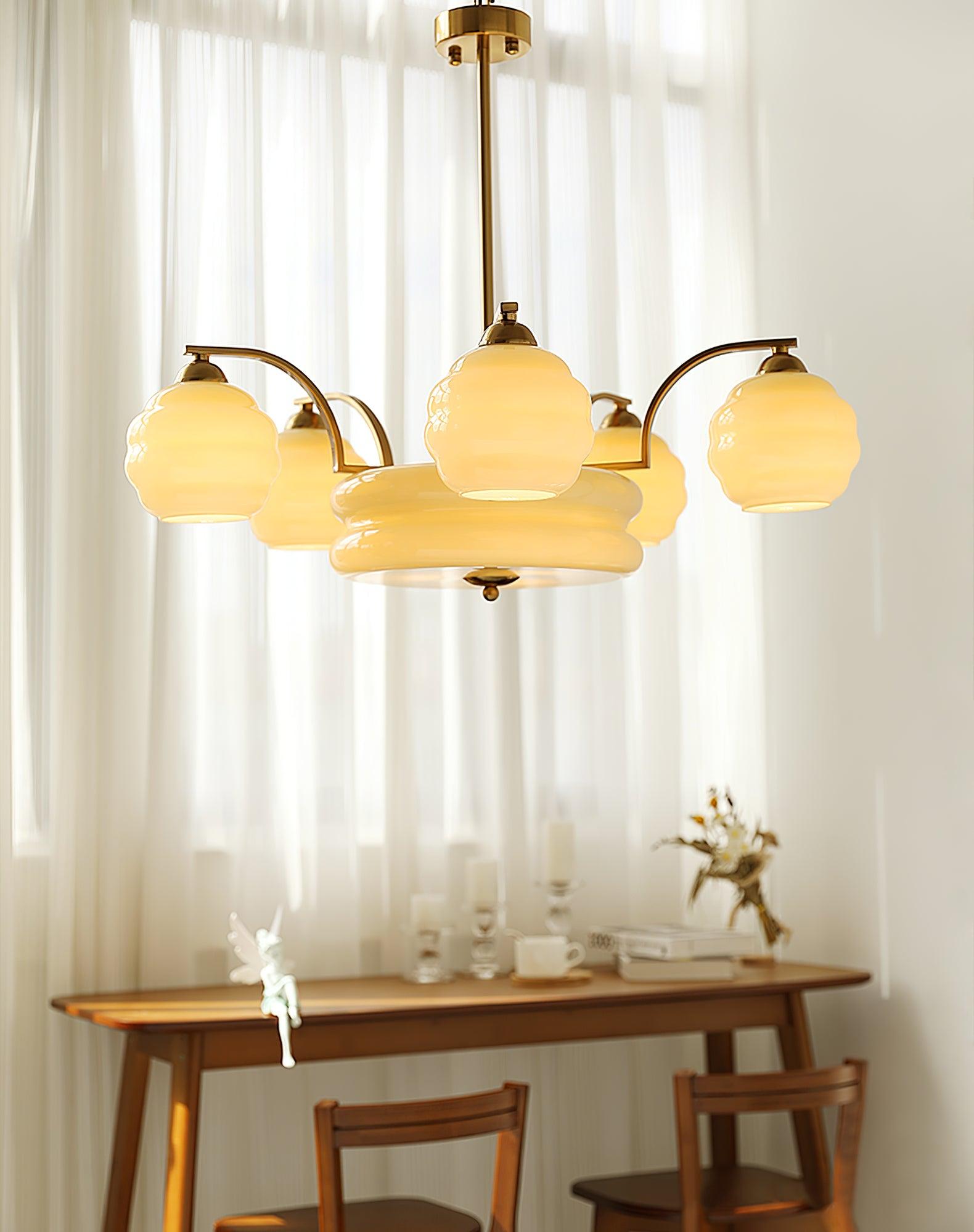 Art Deco Vintage Chandelier-Homelova