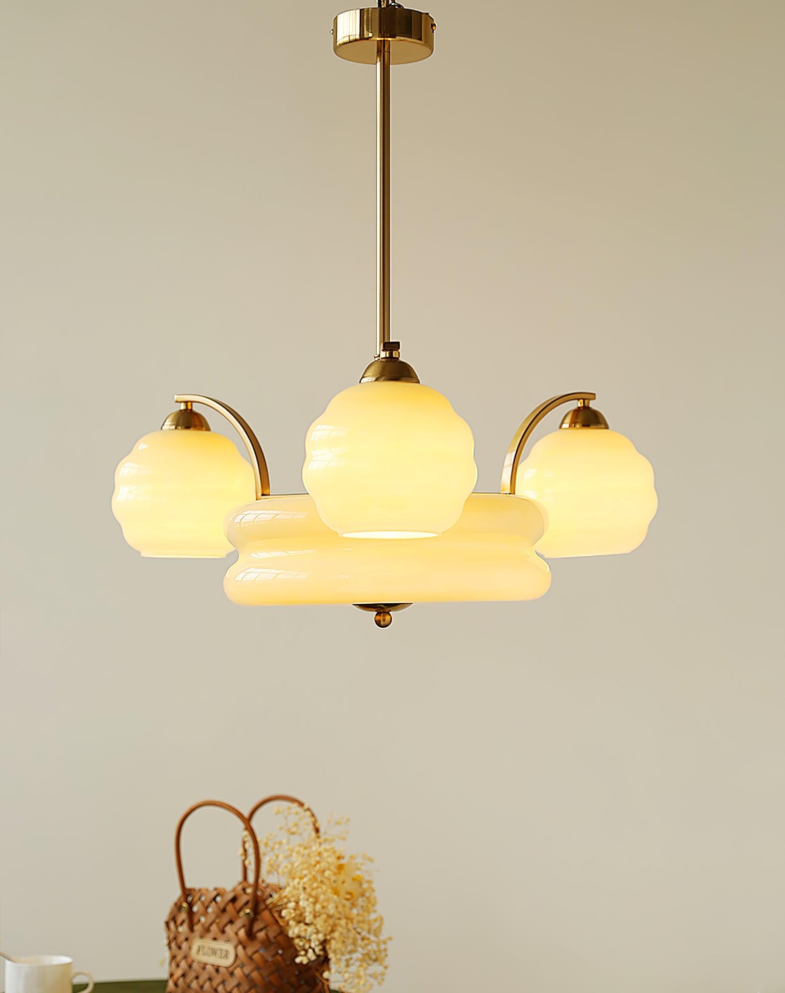 Art Deco Vintage Chandelier-Homelova