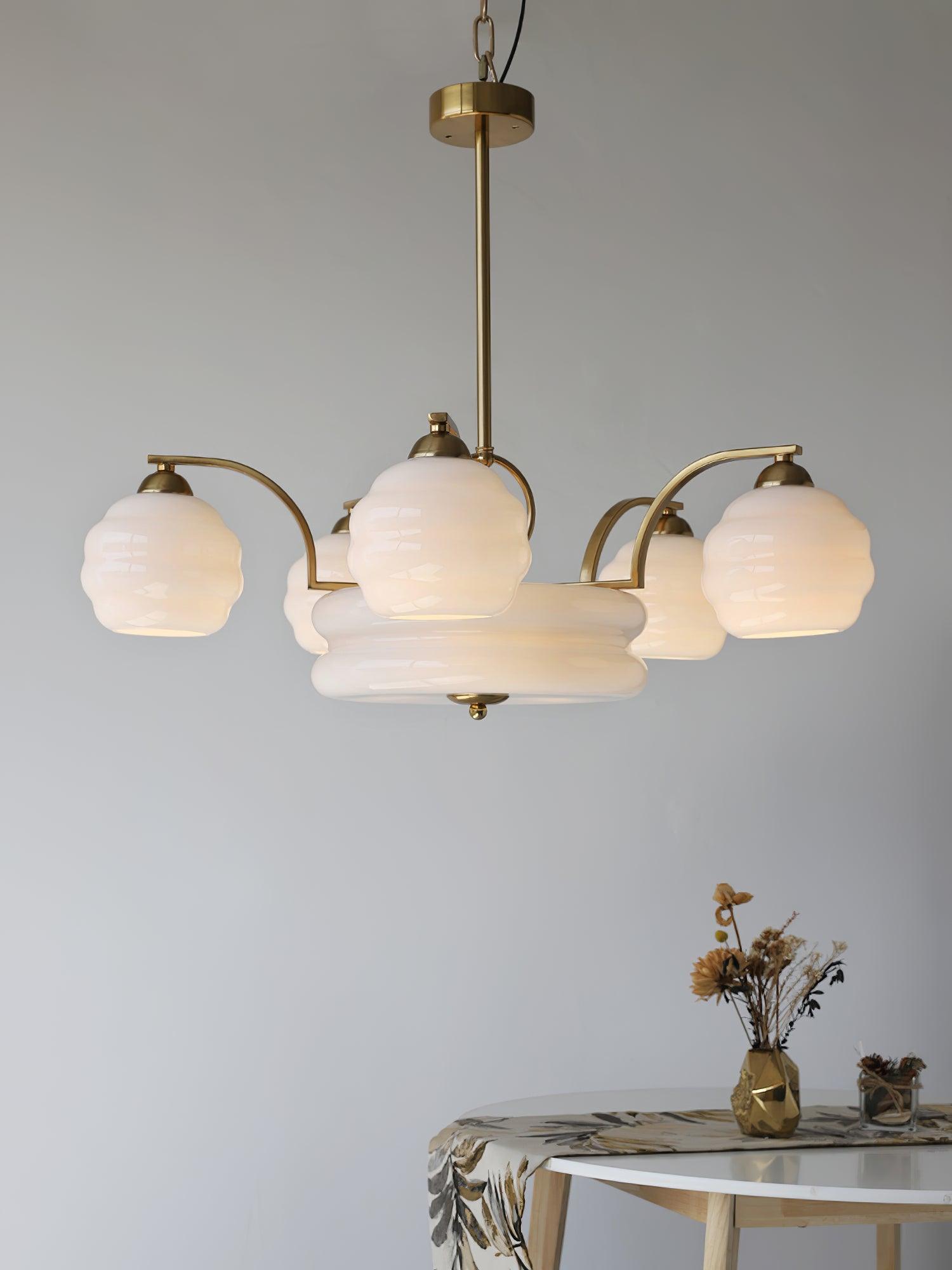 Art Deco Vintage Chandelier-Homelova