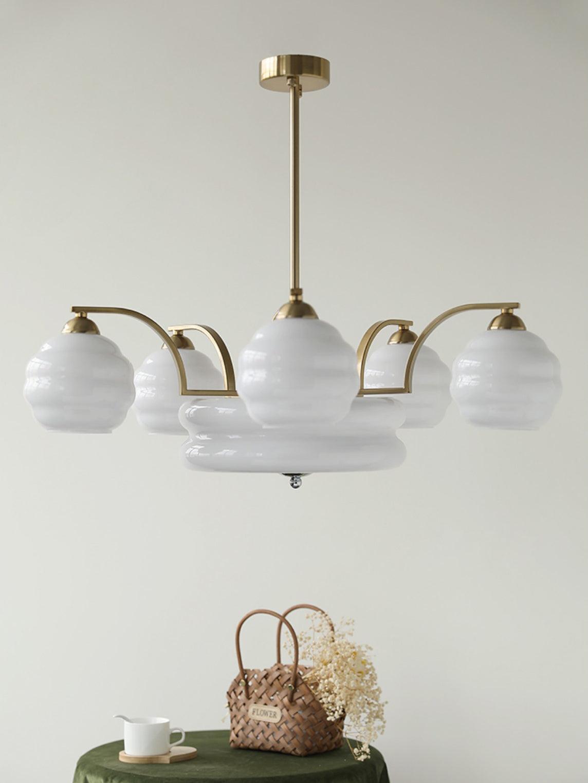 Art Deco Vintage Chandelier-Homelova