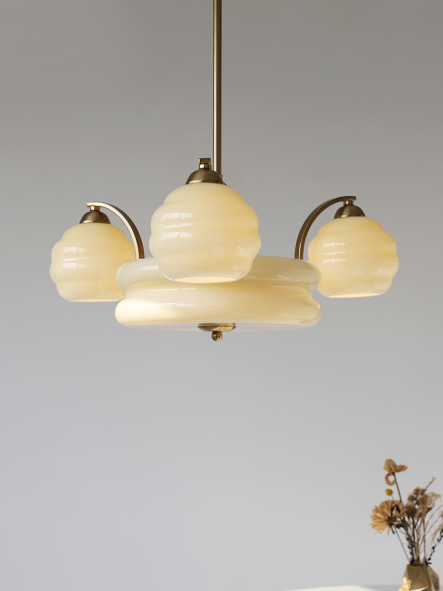 Art Deco Vintage Chandelier-Homelova