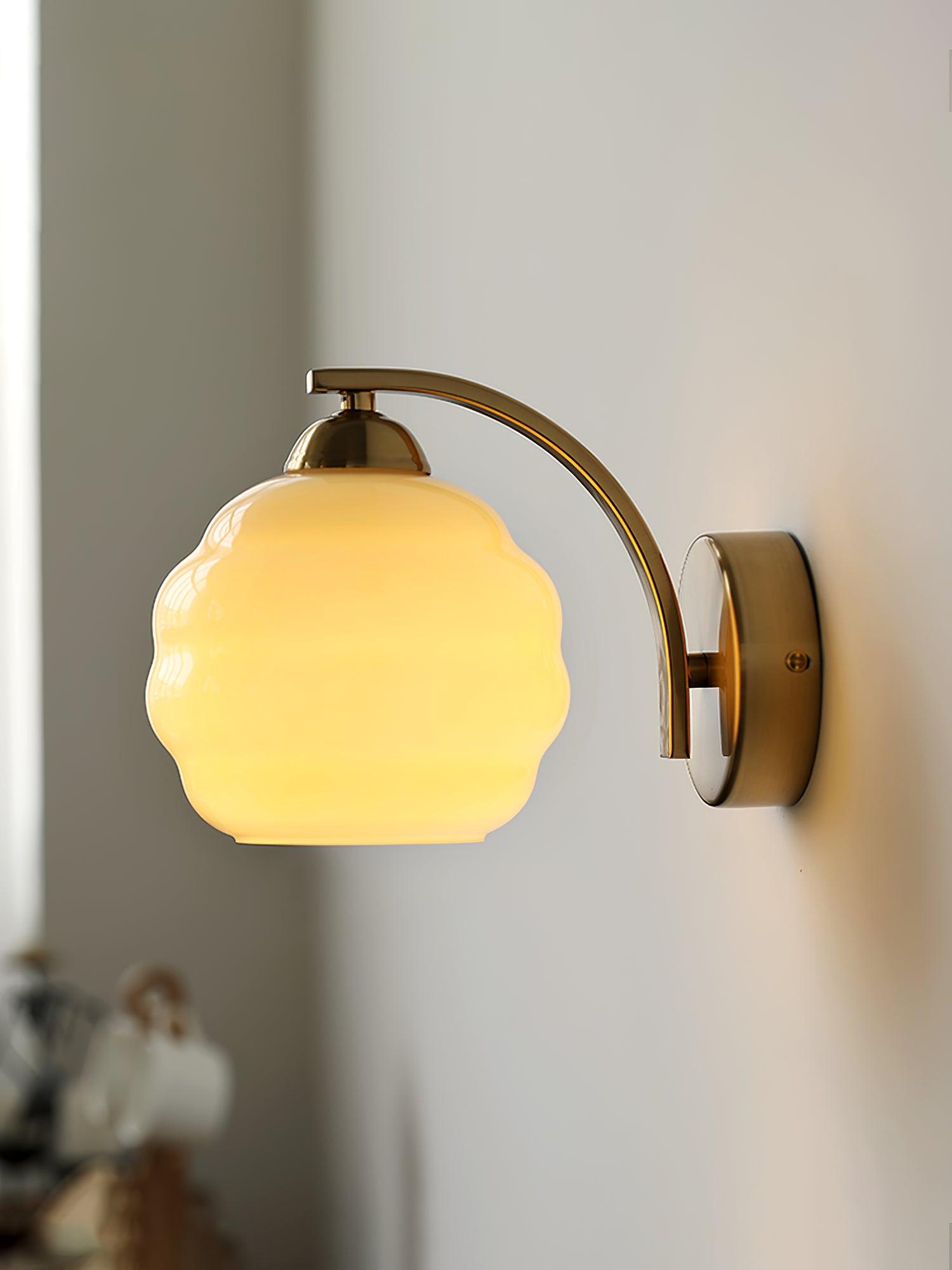 Art Deco Plug-in Wall Lamp-Homelova
