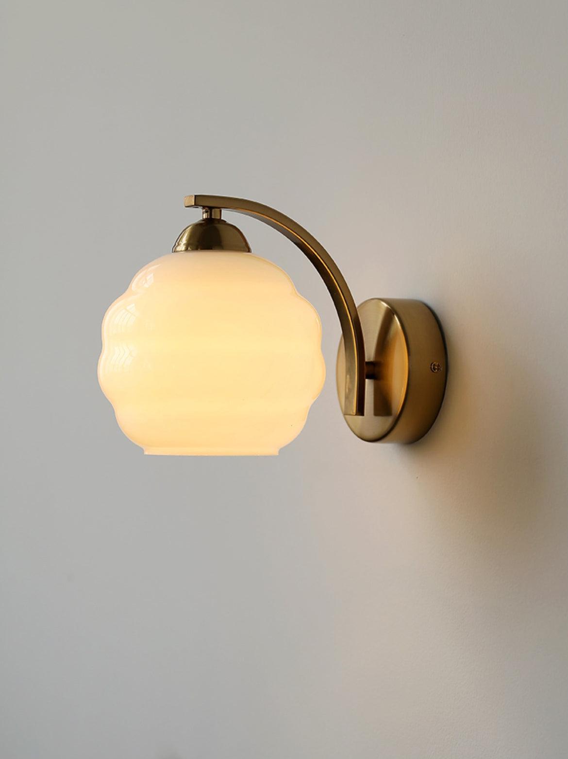 Art Deco Plug-in Wall Lamp-Homelova