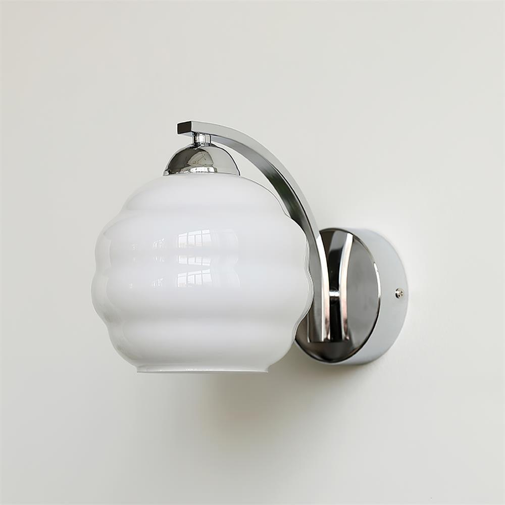 Art Deco Plug-in Wall Lamp-Homelova