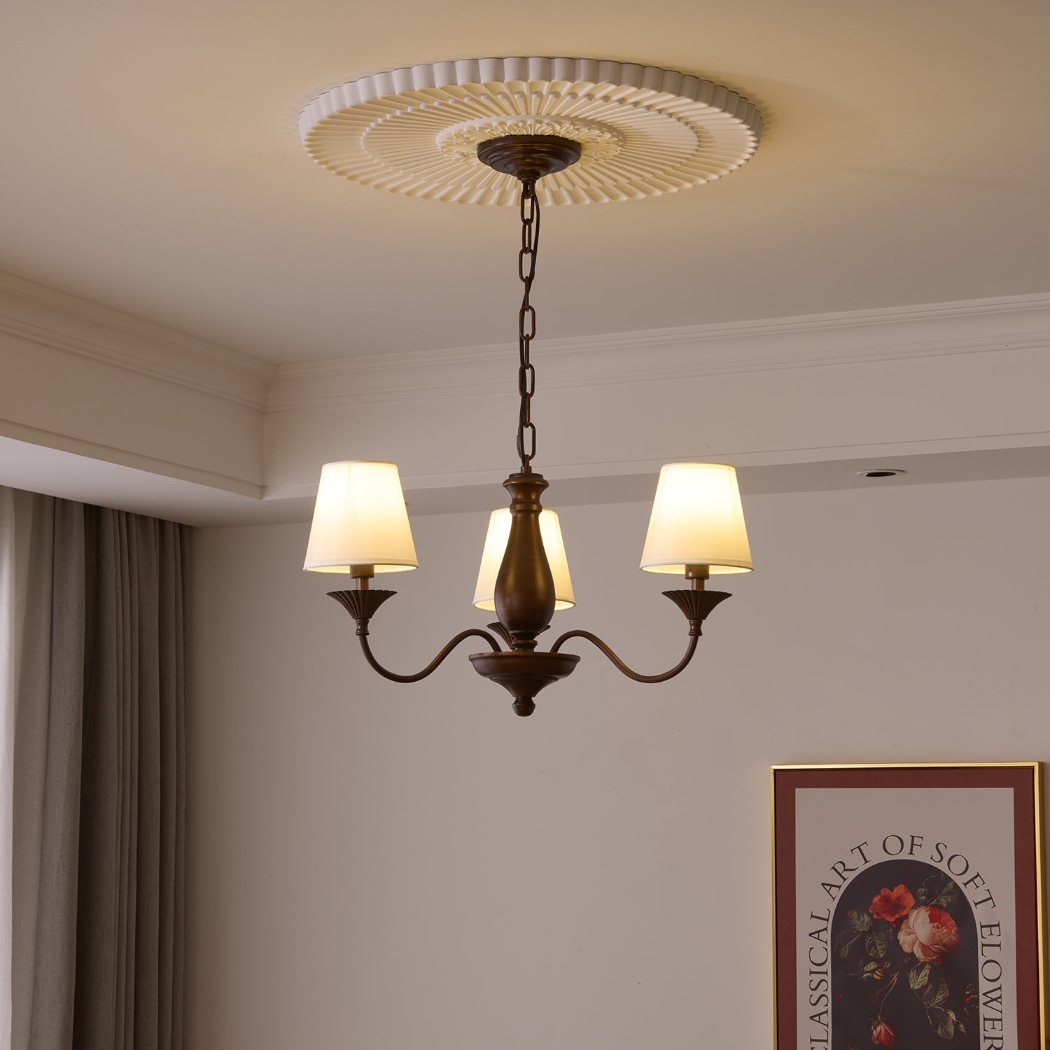 Beatrice Vintage Chandelier-Homelova