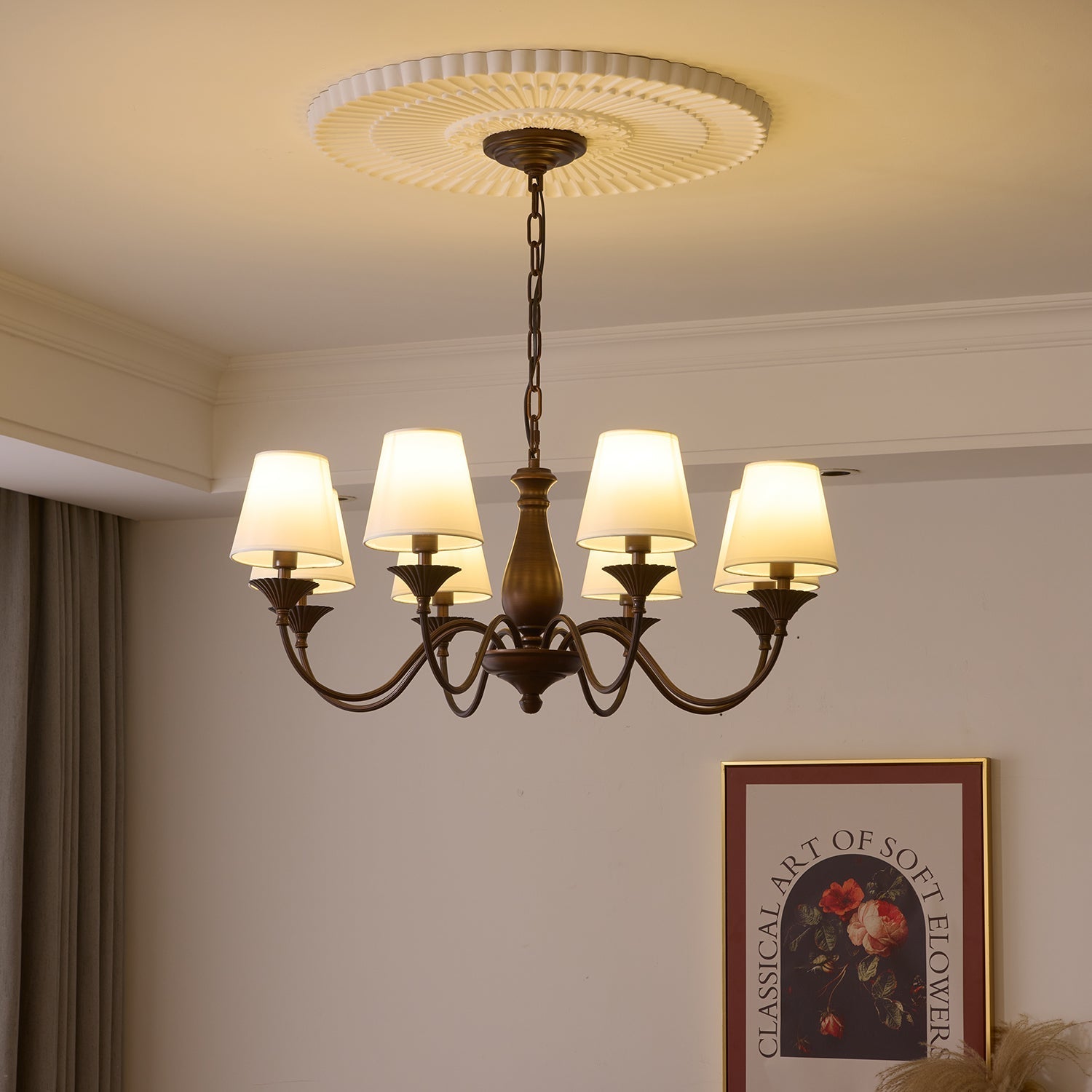 Beatrice Vintage Chandelier-Homelova