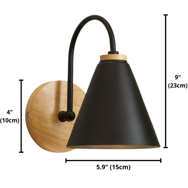 Butler Modern Wall Sconce Dimensions