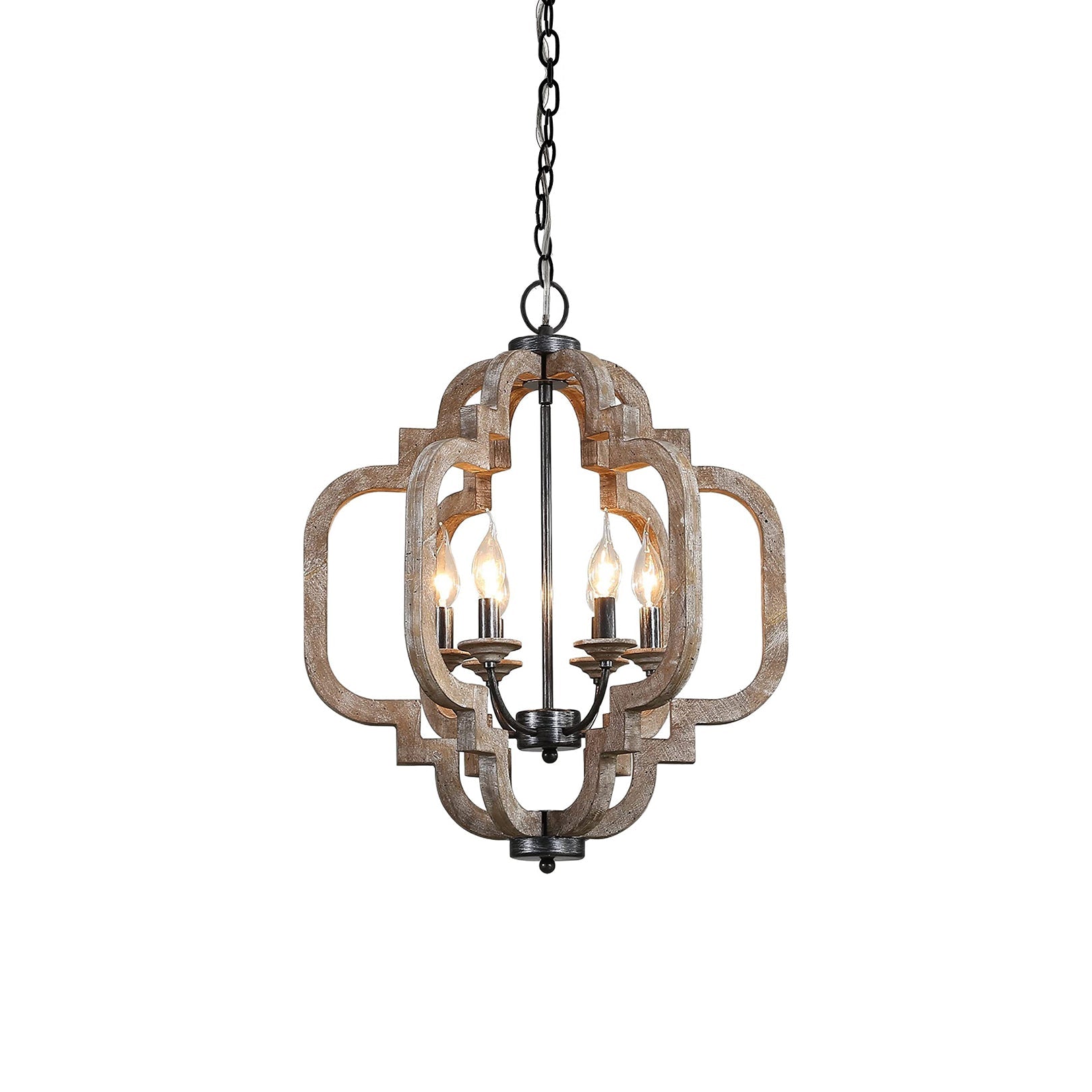 Cachil Wood Pendant Lamp-Homelova