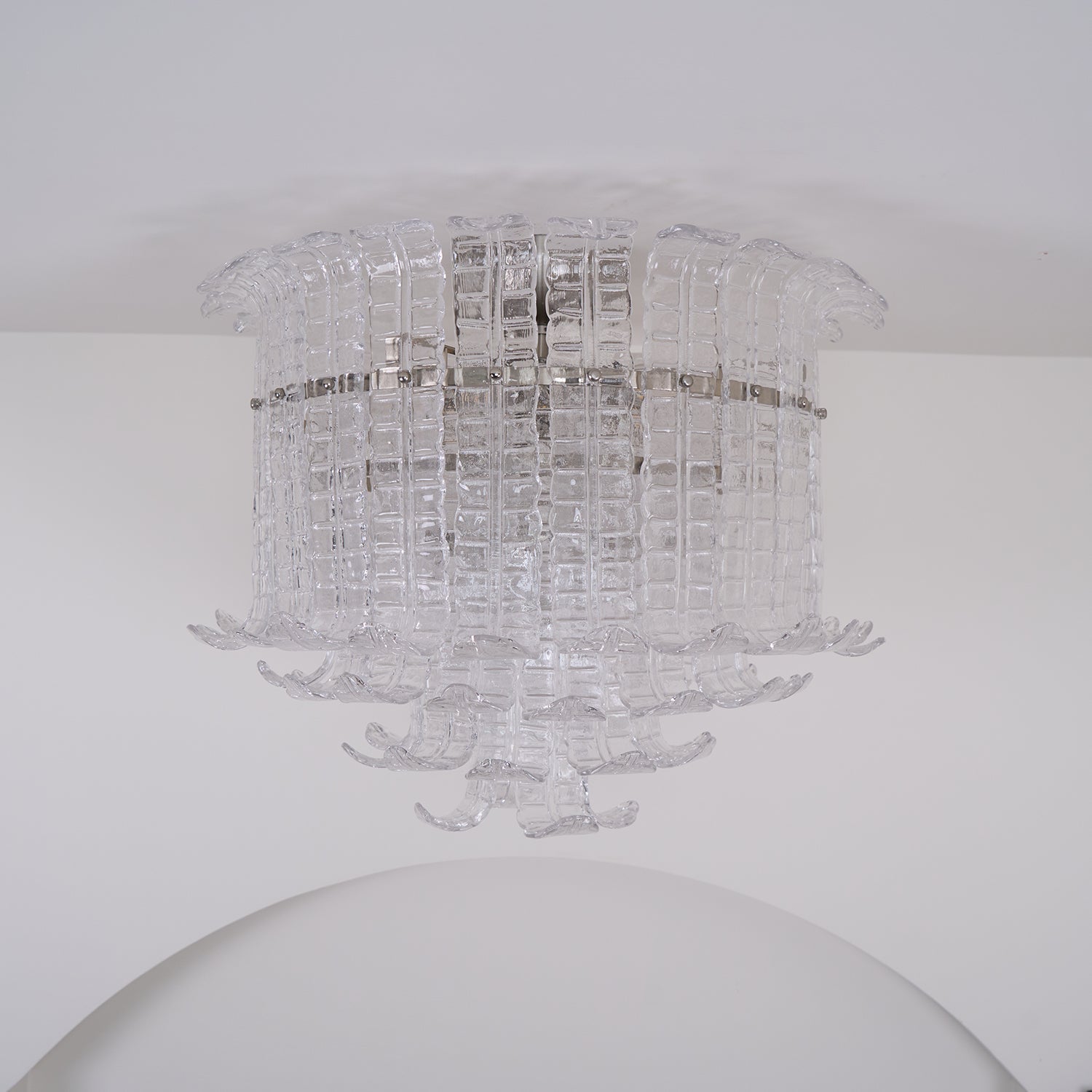Calista Murano Glass Ceiling Lamp-Homelova