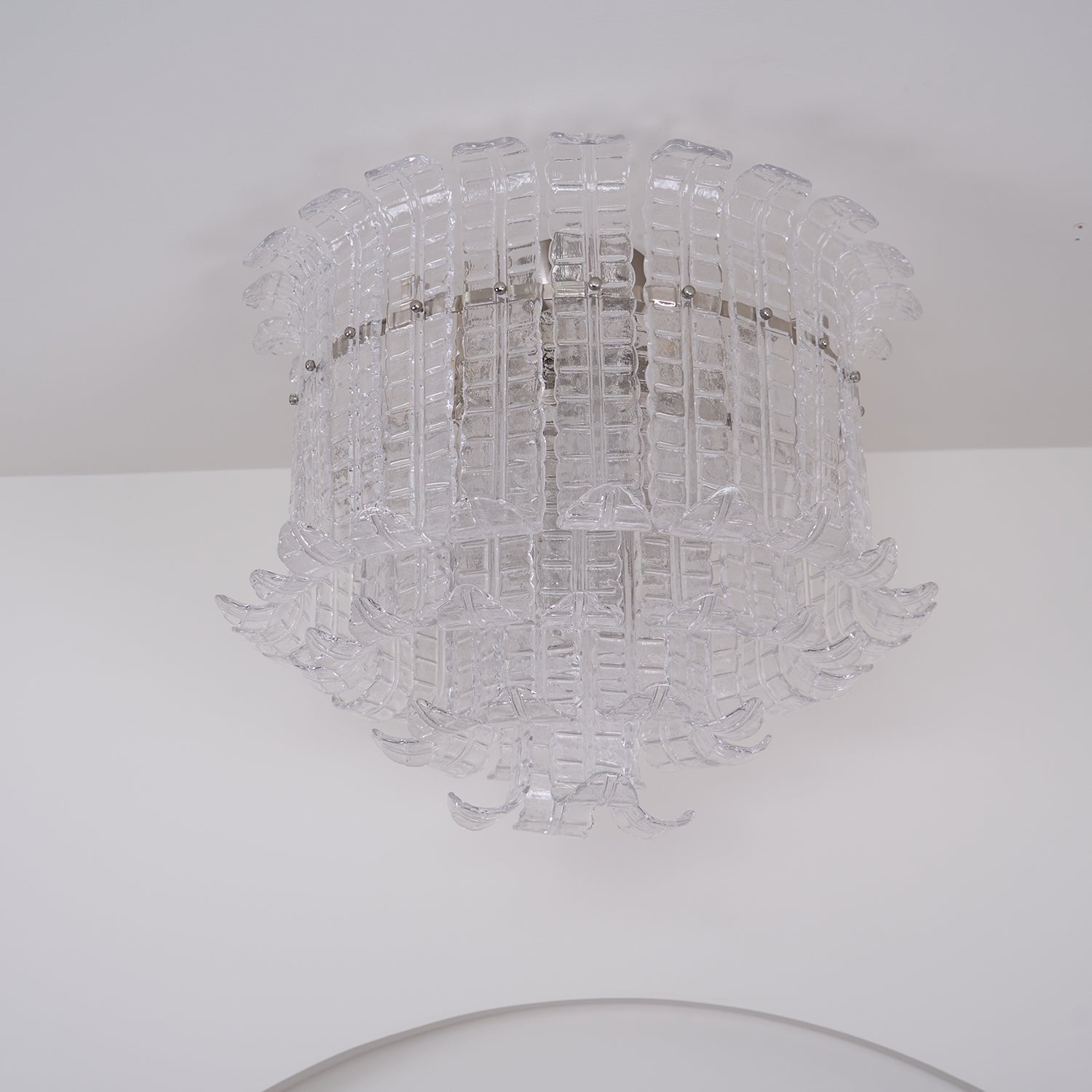 Calista Murano Glass Ceiling Lamp-Homelova