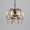 6 heads Chandelier ∅ 18.9″ x H 20.5″
