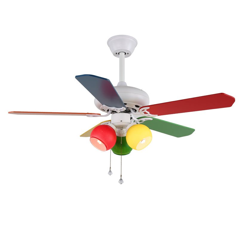ColorPop Kids’ Ceiling Fan Light-Homelova