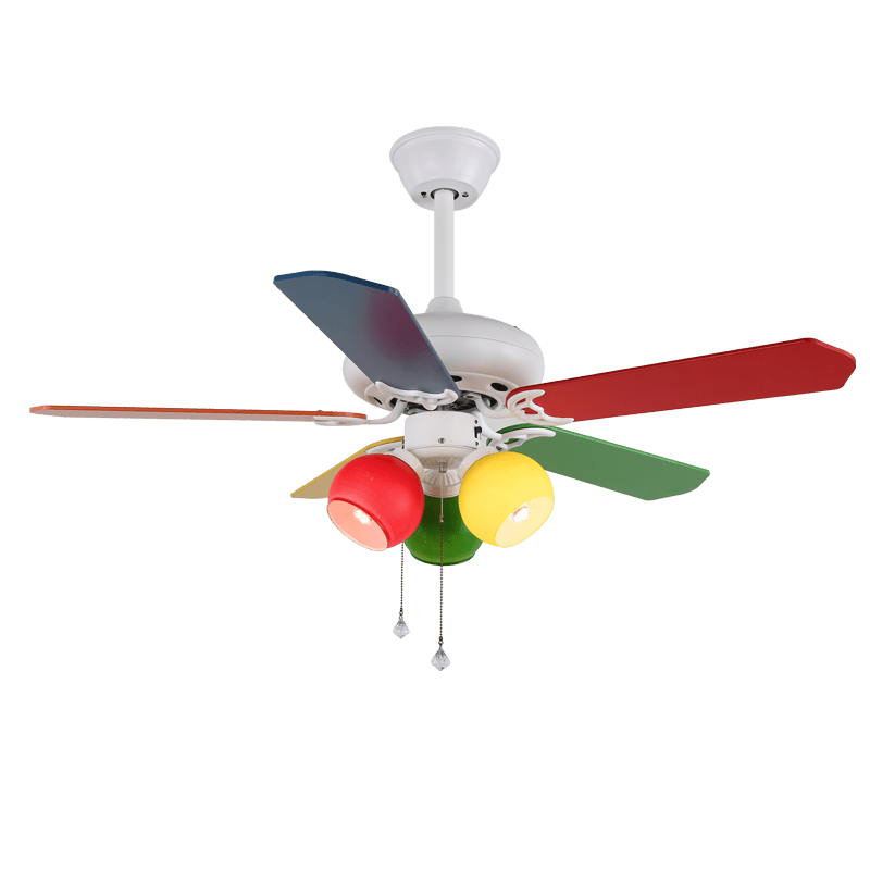 ColorPop Kids’ Ceiling Fan Light-Homelova