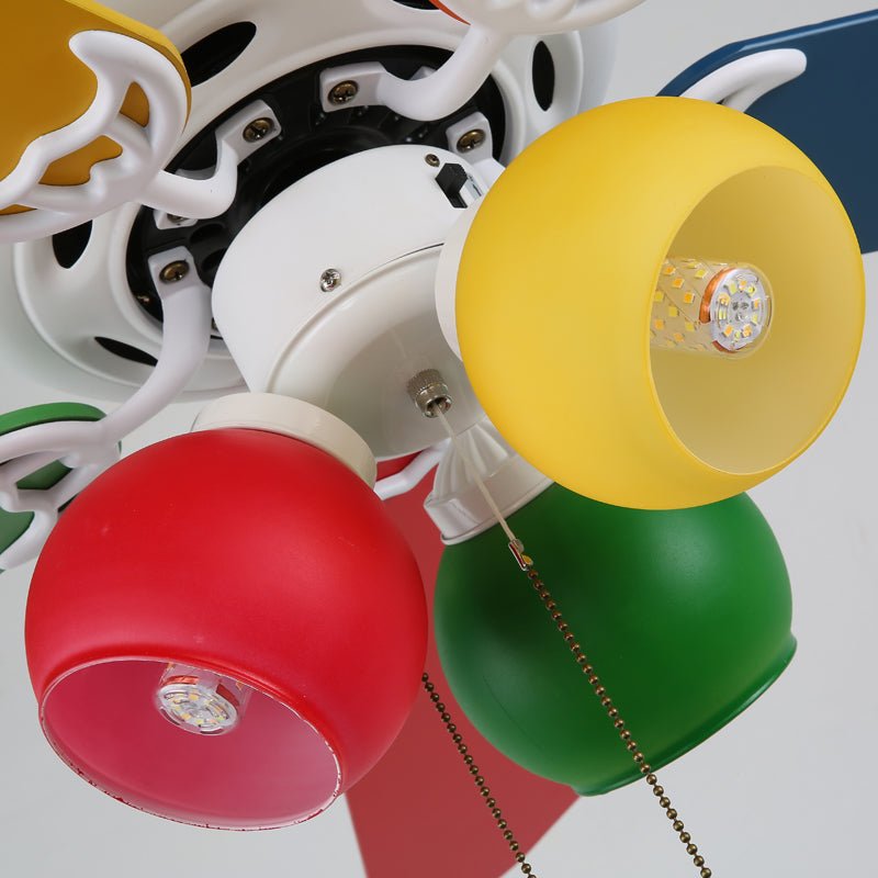 ColorPop Kids’ Ceiling Fan Light-Homelova