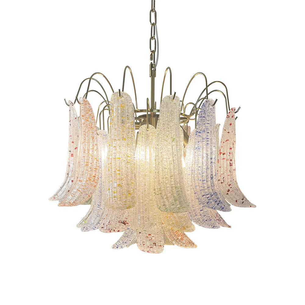 Colorful Murano Glass Chandelier-Homelova