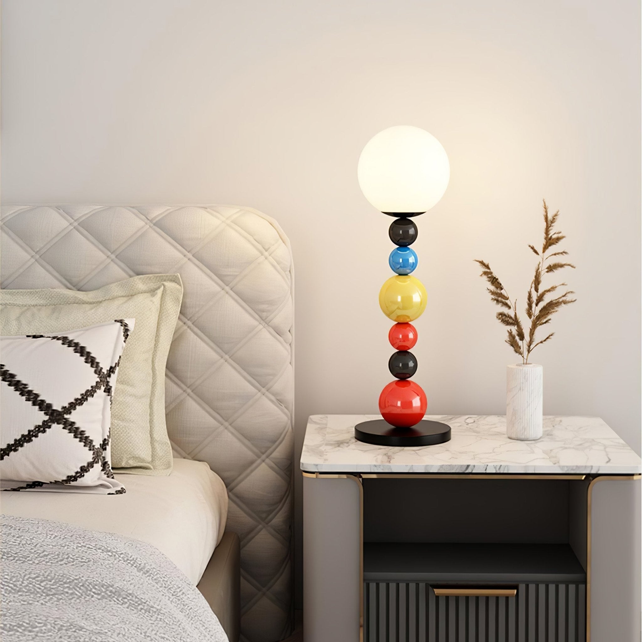 Colorful Round Ball Floor Lamp-Homelova