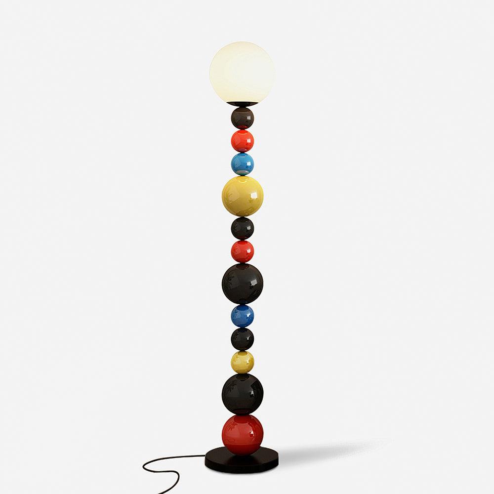 Colorful Round Ball Floor Lamp-Homelova