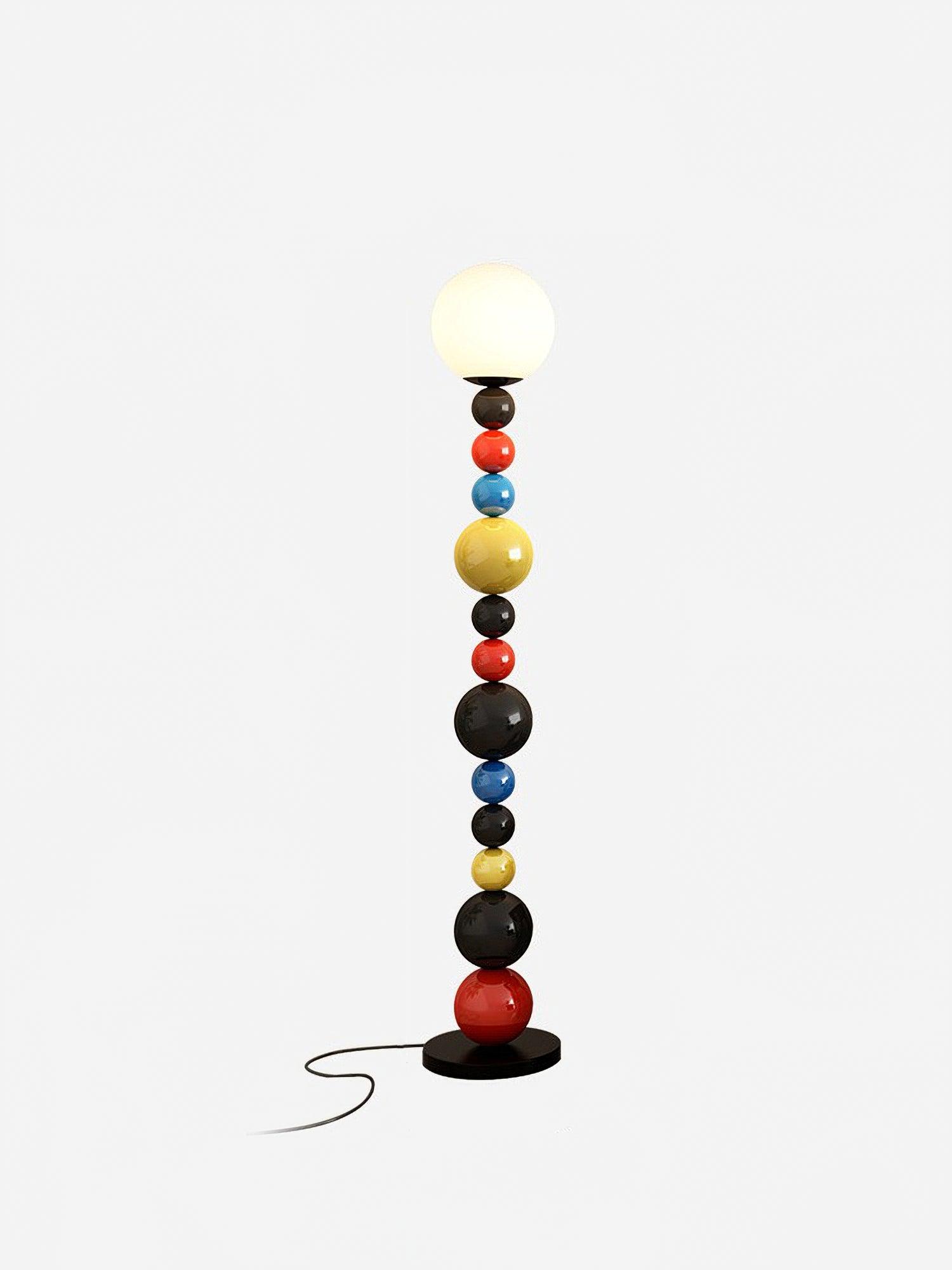 Colorful Round Ball Floor Lamp-Homelova