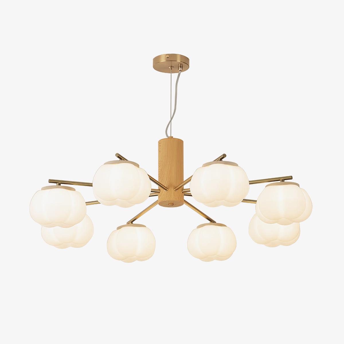 Cotton Balls Chandelier-Homelova