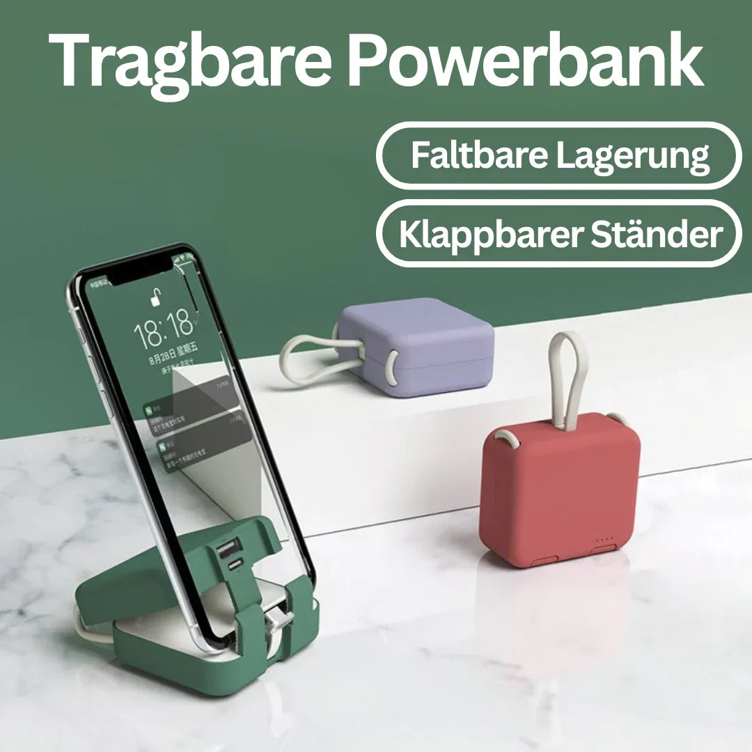 Foldable Power Bank - Portable Emergency Charger for on the Go-Homelova